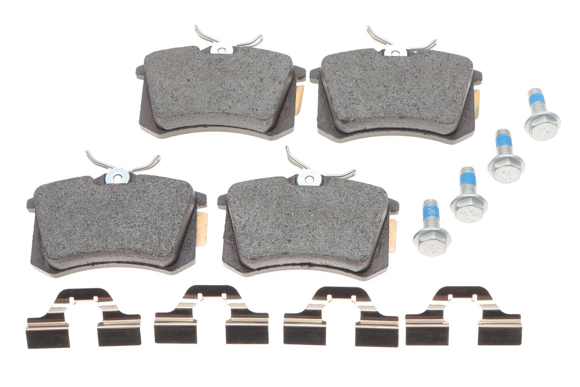 Колодки гальмівні (задні) Audi A4/A6/Skoda SuperB 01-09/Renault Clio 05-14/VW Golf/Passat 84-02 (Lucas/TRW)