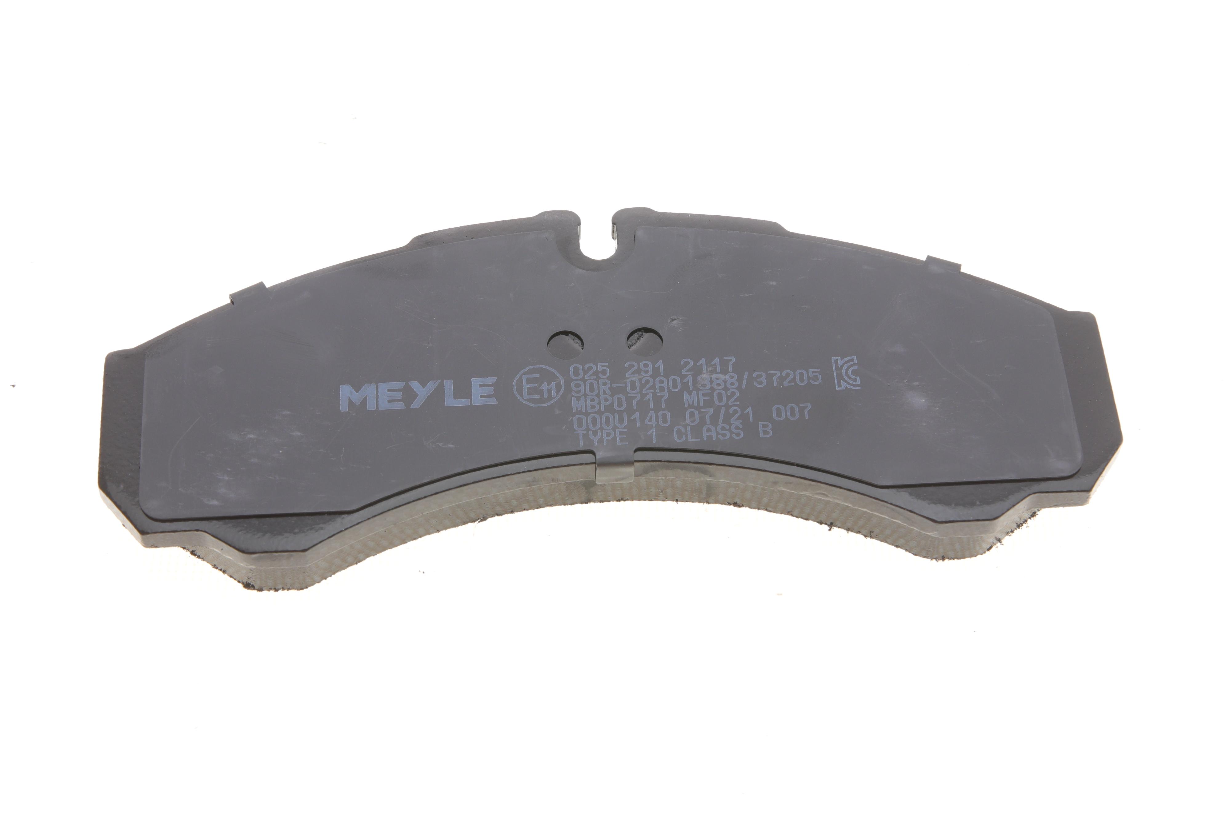 Колодки гальмівні (передні) Iveco Daily III 99-06 (Brembo)