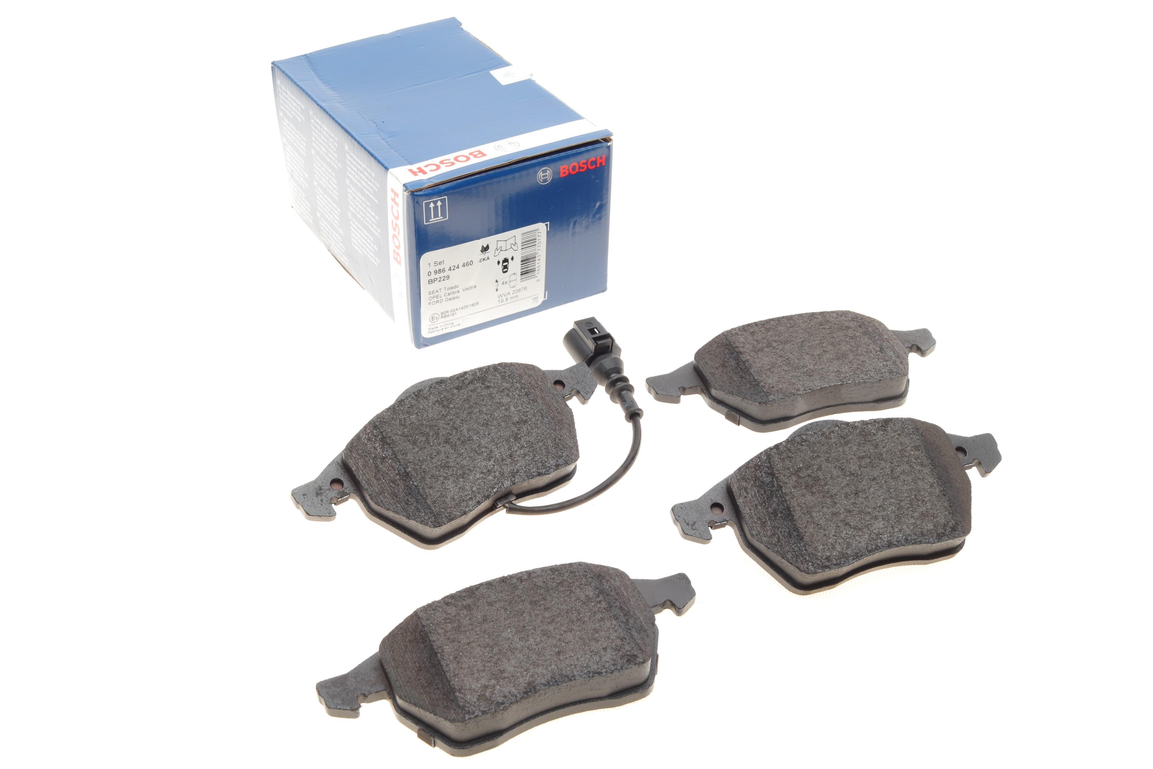 Колодки гальмівні (передні) Ауді A3/VW Golf III -03 (ATE)