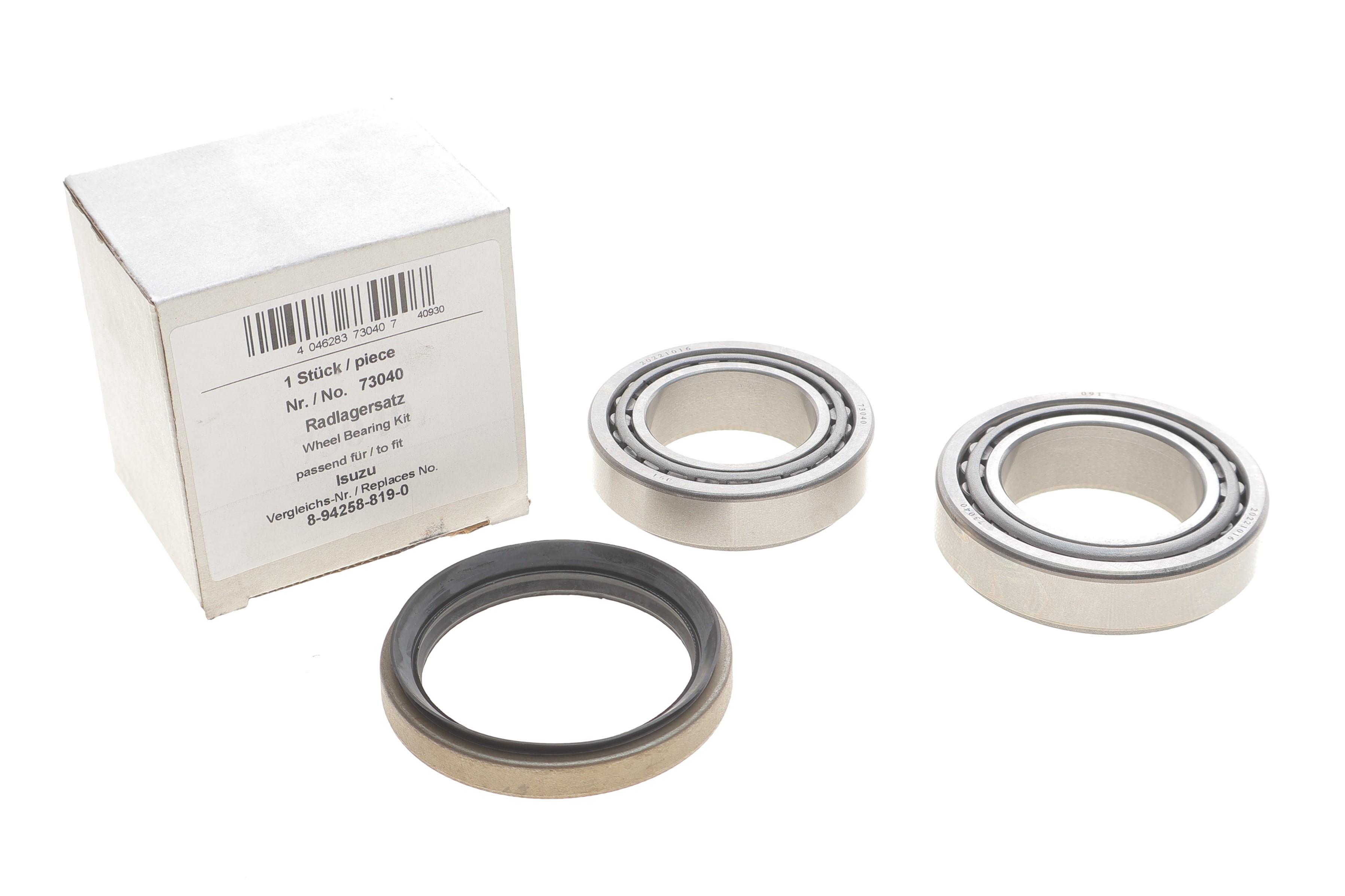 Підшипник маточини (передньої) Isuzu D-Max 02-/Opel Frontra B 98-04 (к-кт)