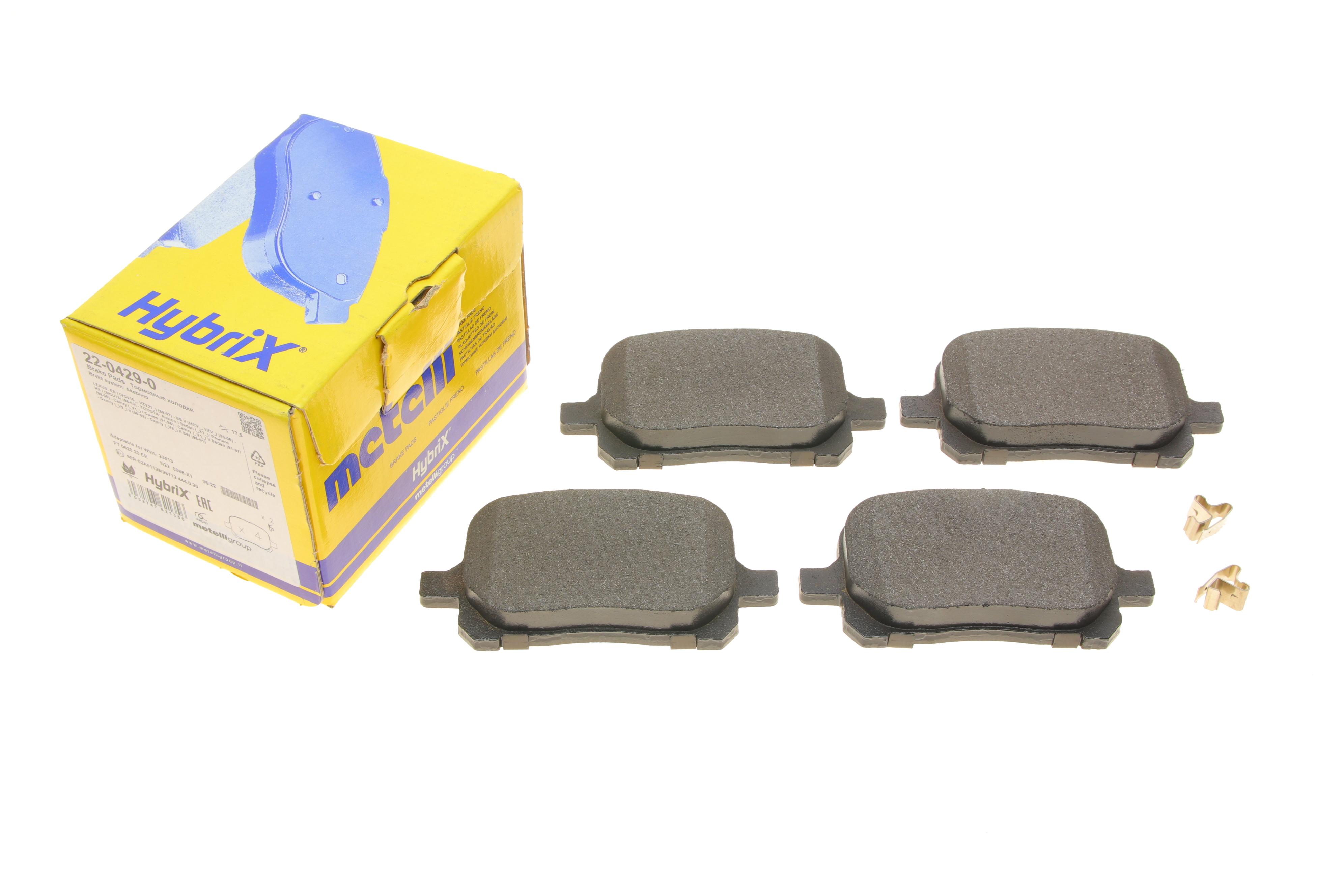 Колодки гальмівні (передні) Toyota Camry/ Lexus ES 96-06