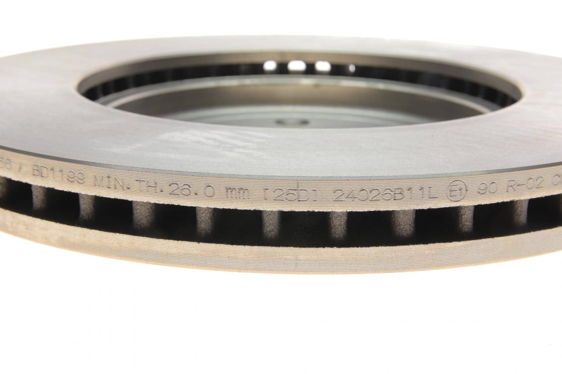 Диск гальмівний (передній) Nissan Navara/ Pathfinder III 05- (295.6x28)