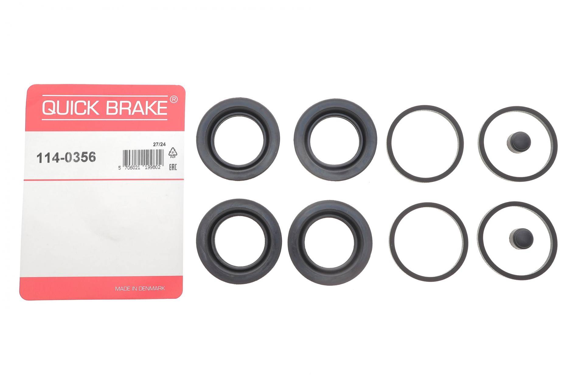 Ремкомплект супорта (переднього) Alfa Romeo Spider 06- (d=42mm) (Brembo)