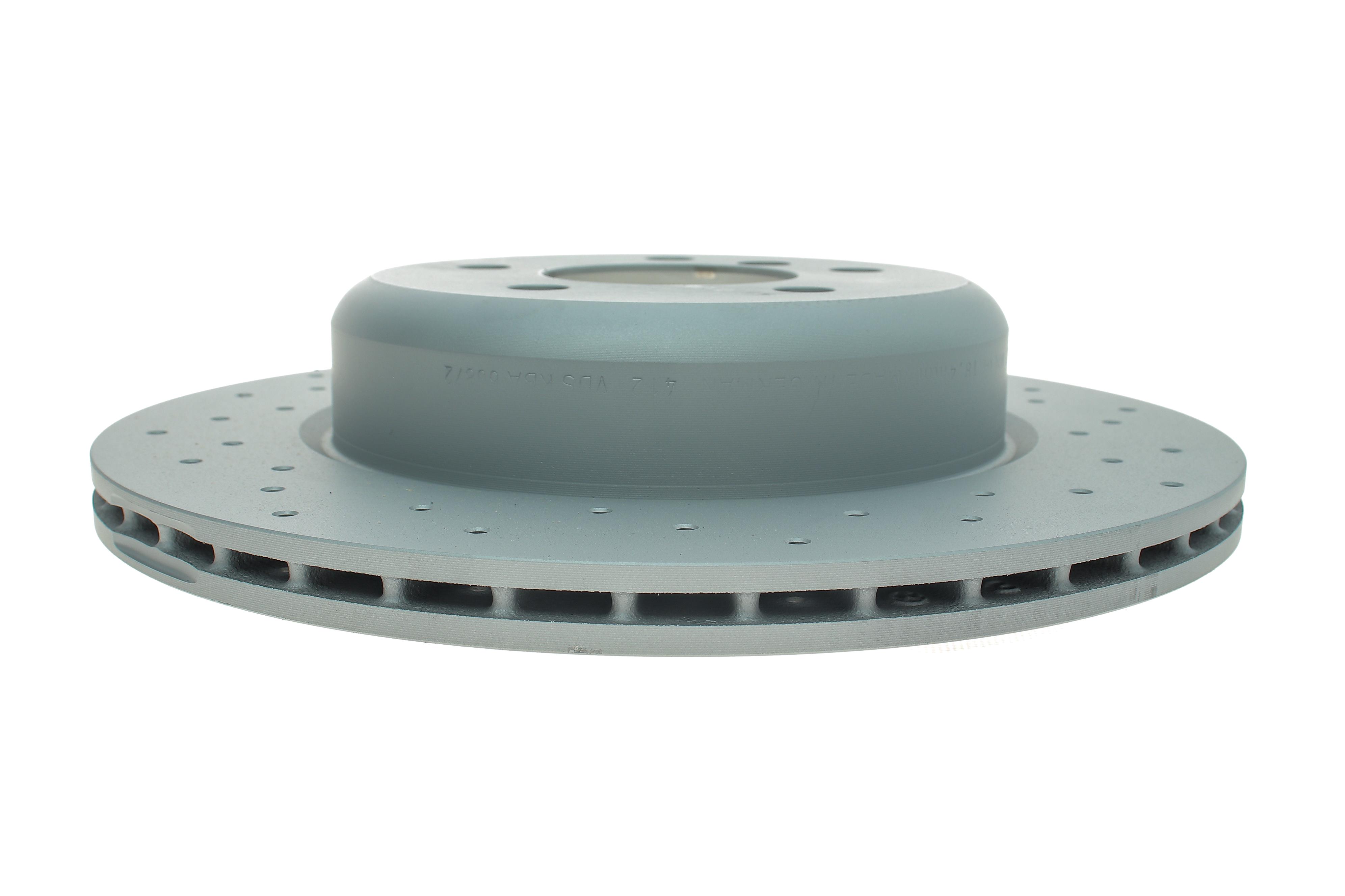 Диск гальмівний (задній) BMW 5 (F10/F11) 09-17 (330x20) (з покриттям) (з отвором) (вентильований)