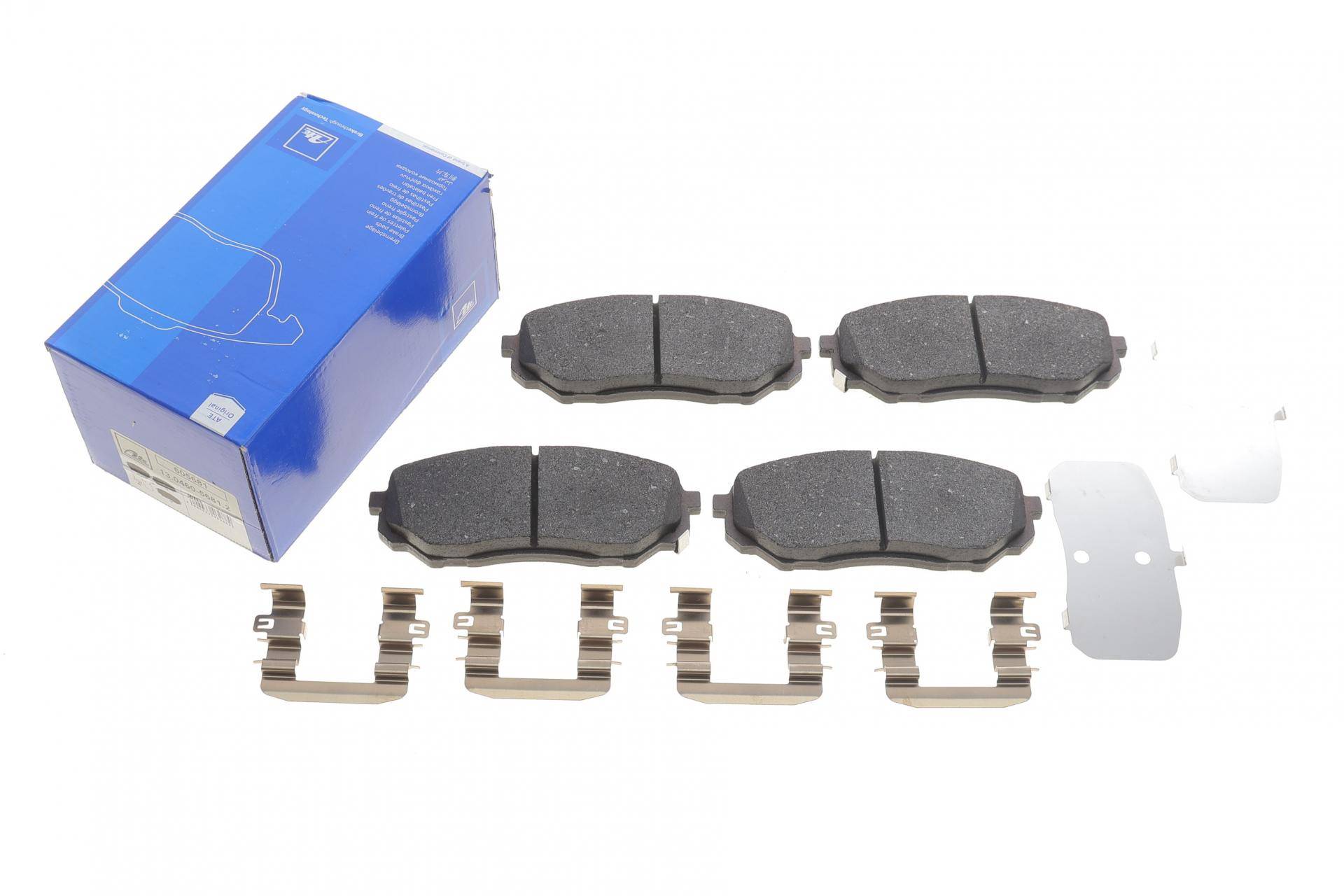 Колодки гальмівні (передні) Hyundai Santa Fe IV/Kia Sorento 2.0-3.3 15- (Mando)