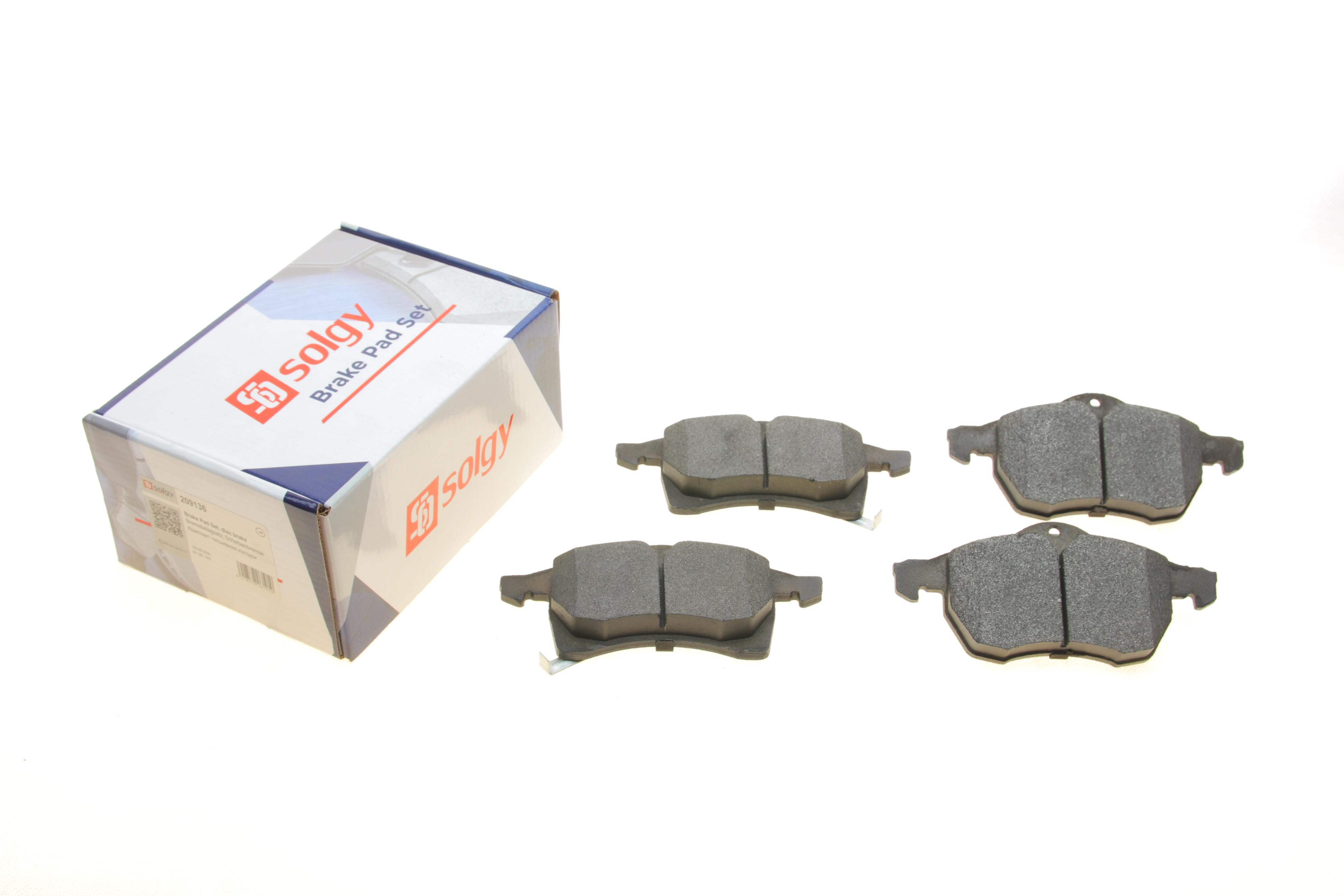 Колодки гальмівні (передні) Opel Astra G 98-09 (Ate)