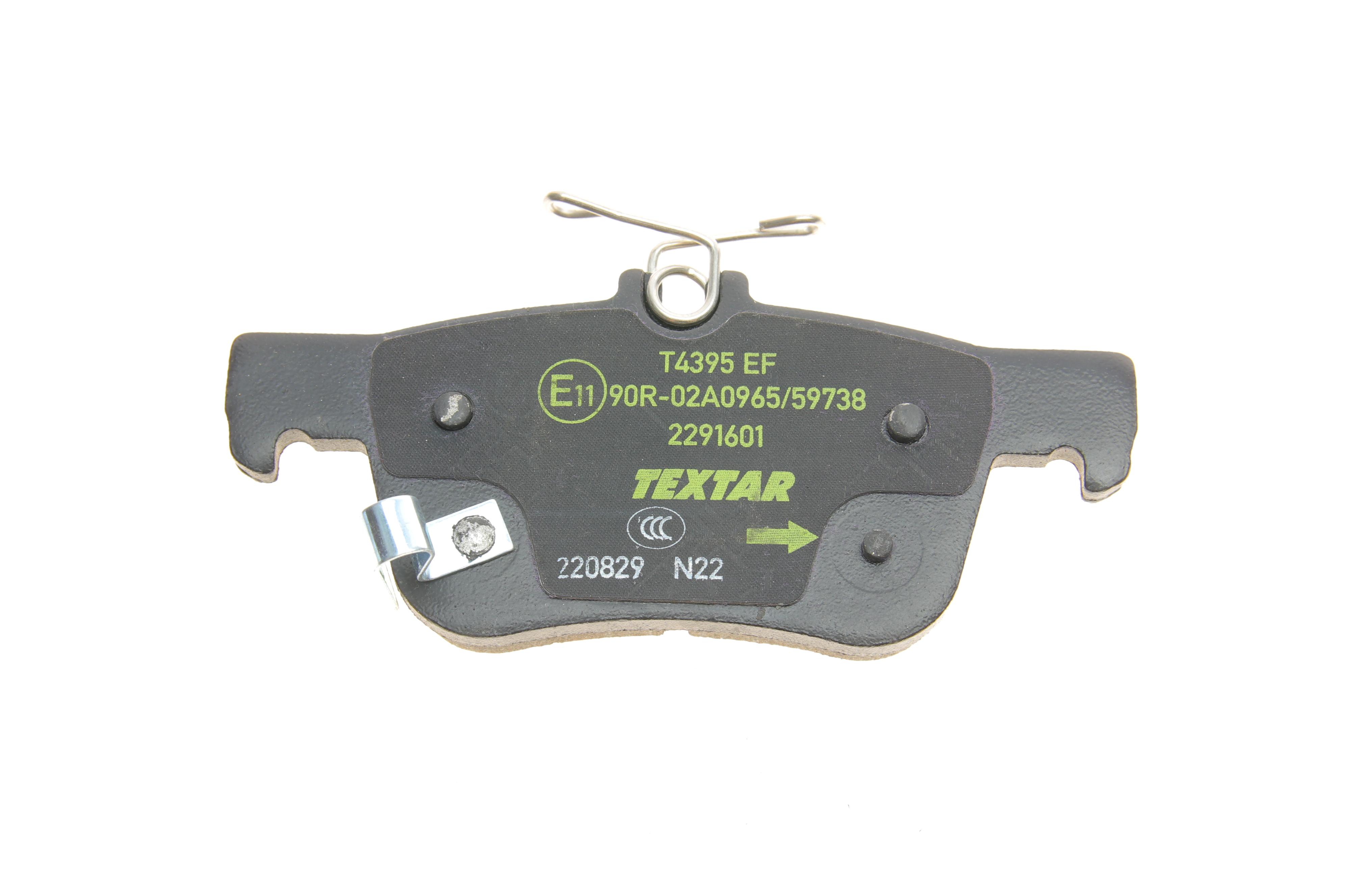 Колодки гальмівні (задні) Honda Accord X 1.5/2.0 i-VTEC 17- (Ate) Q+