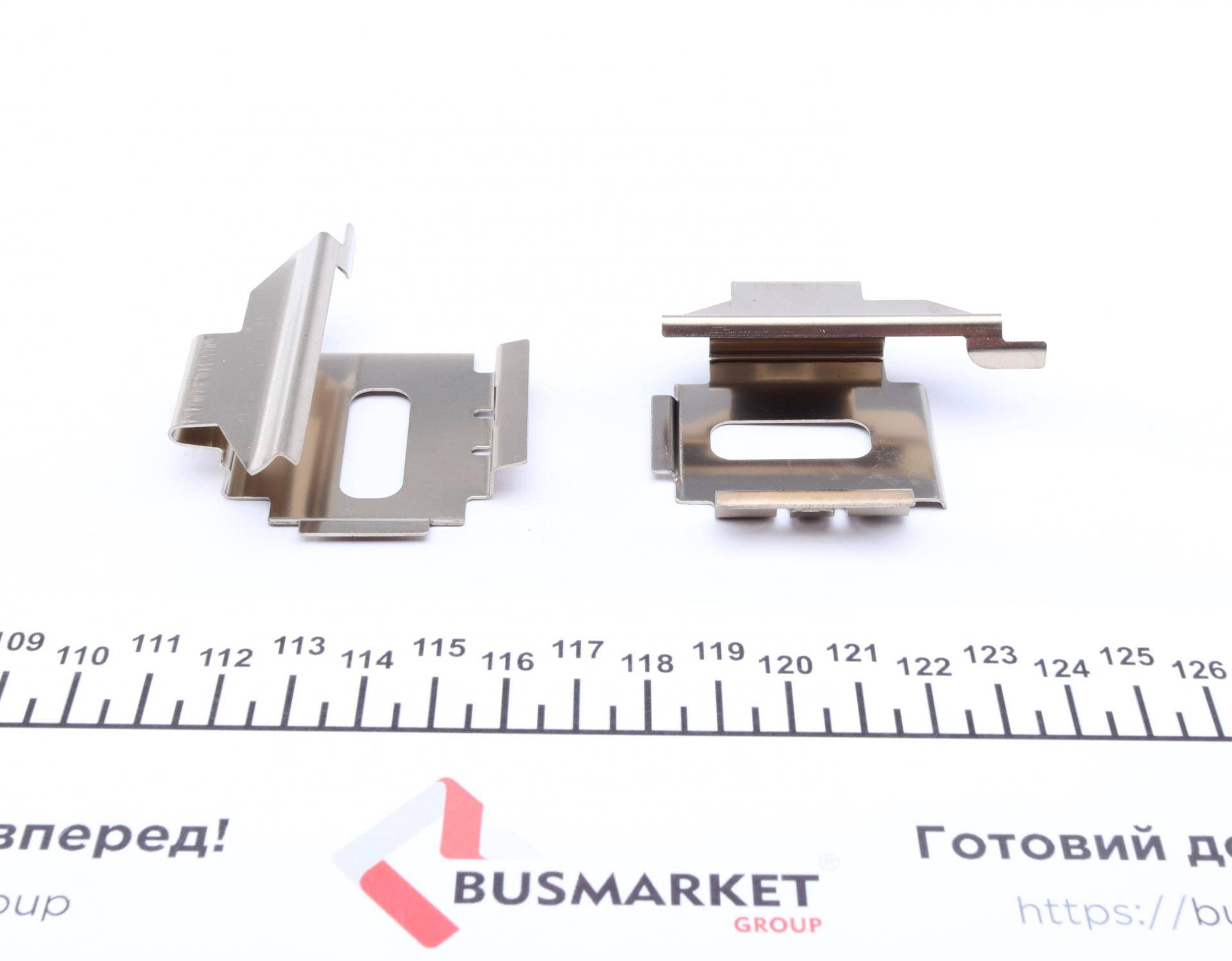 Планка супорта (заднього) прижимна (к-кт) MB Sprinter 901-905 95-06 (Bosch)