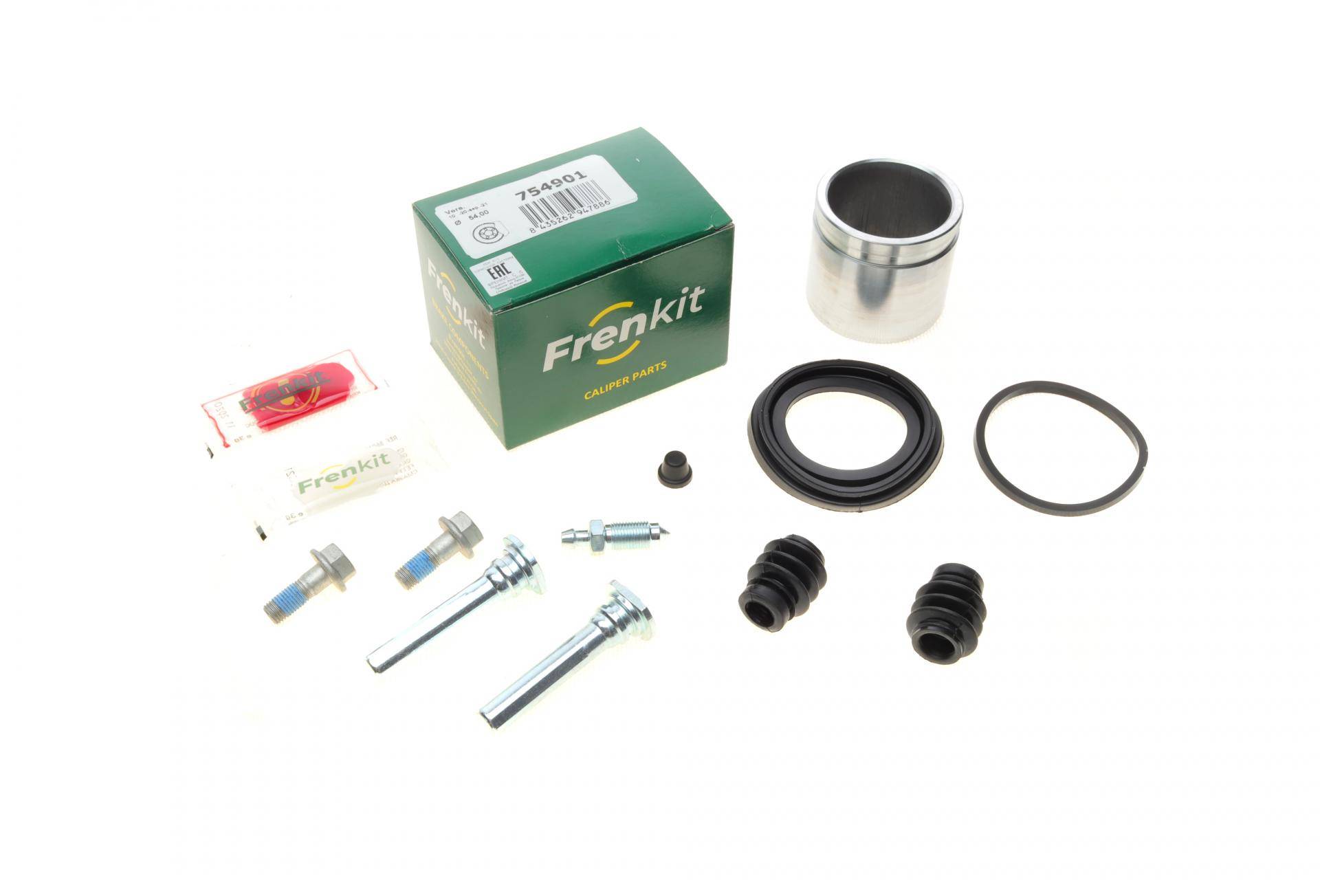 Ремкомплект супорта (переднього) Daewoo Lacetti 04-(d=54mm)(Dac)(+ поршень/направляюча) SuperKit