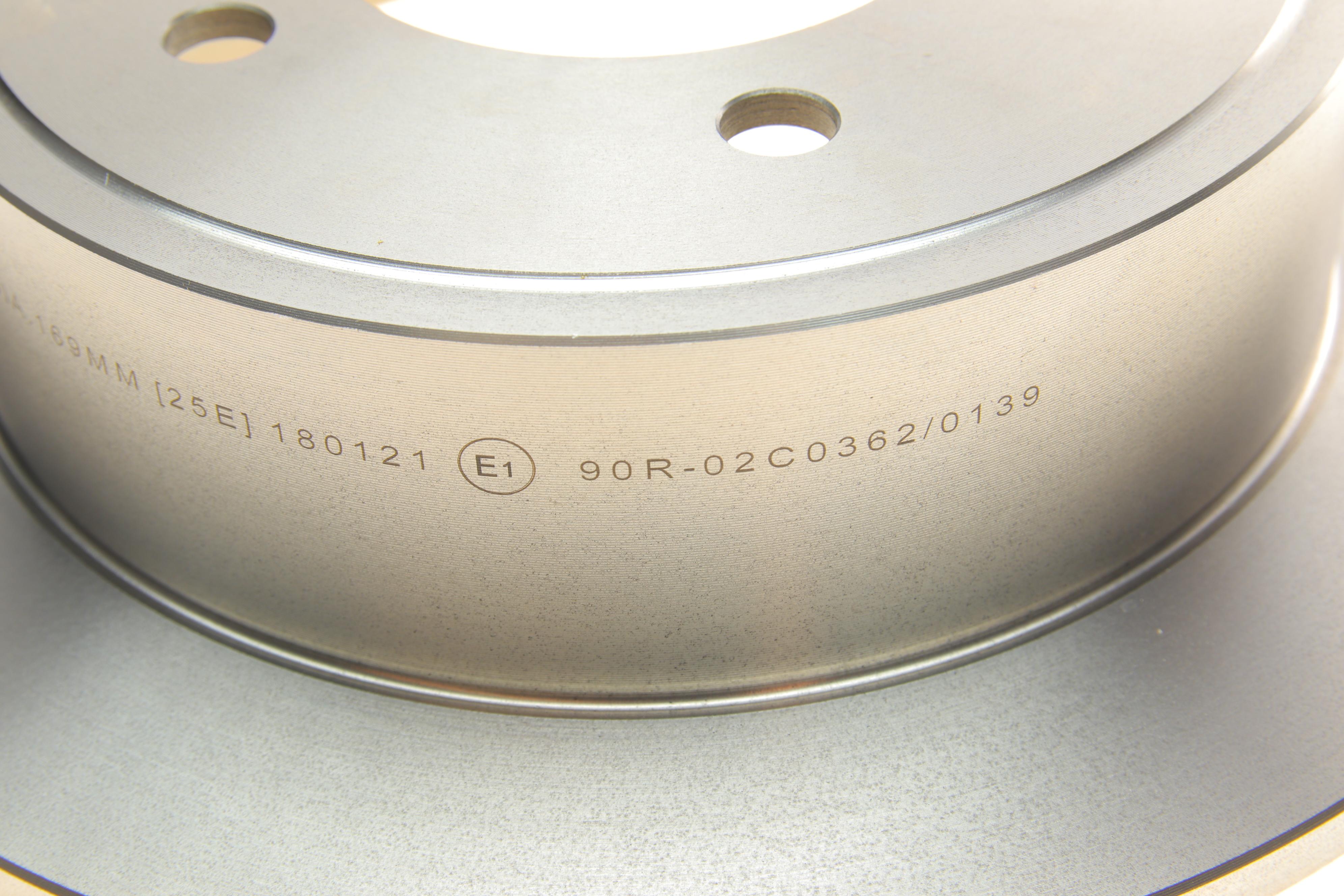 Диск гальмівний (задній) Jeep Compass/Patriot 06-/Dodge Caliber 06- (262х10)