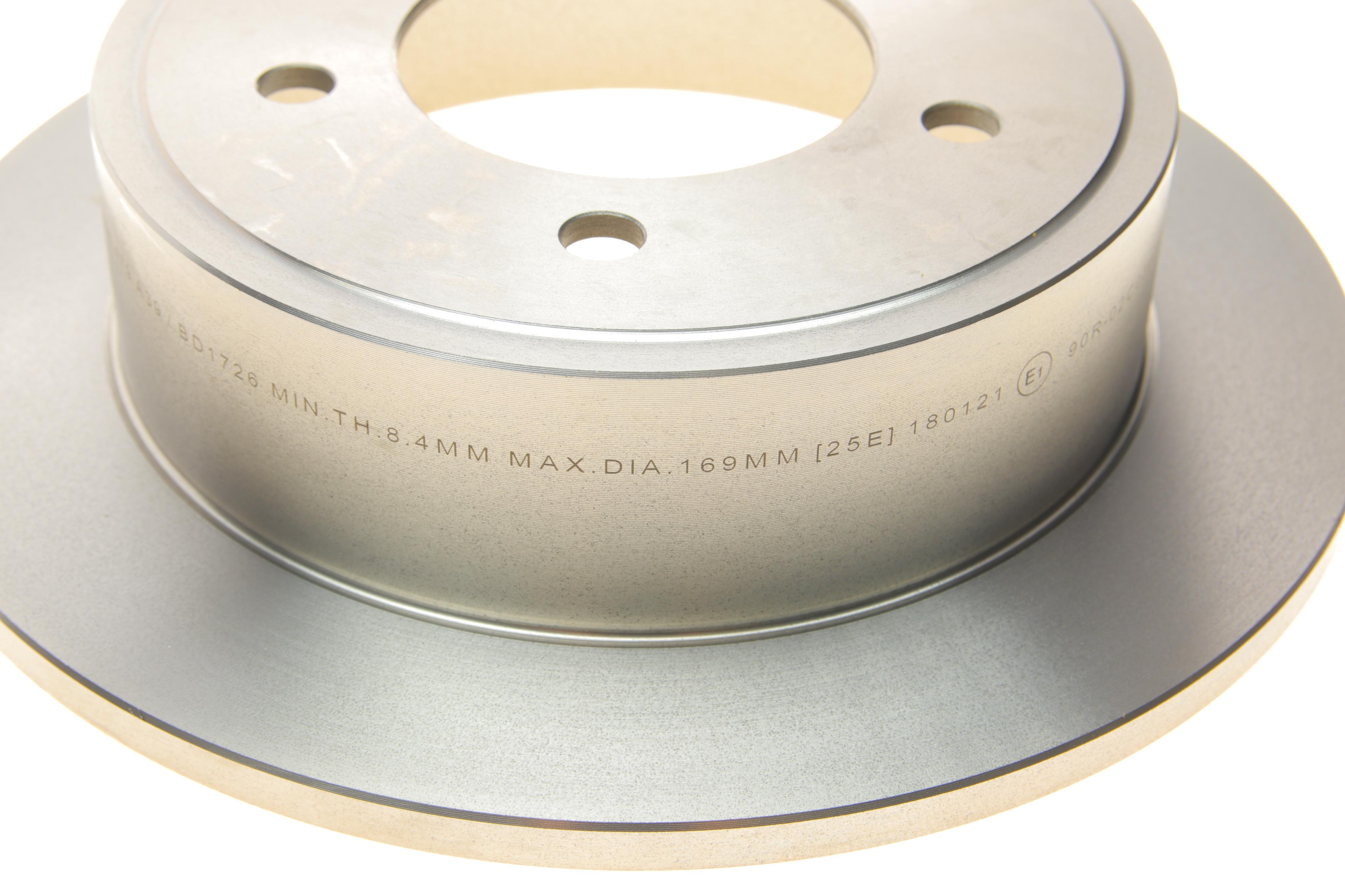 Диск гальмівний (задній) Jeep Compass/Patriot 06-/Dodge Caliber 06- (262х10)