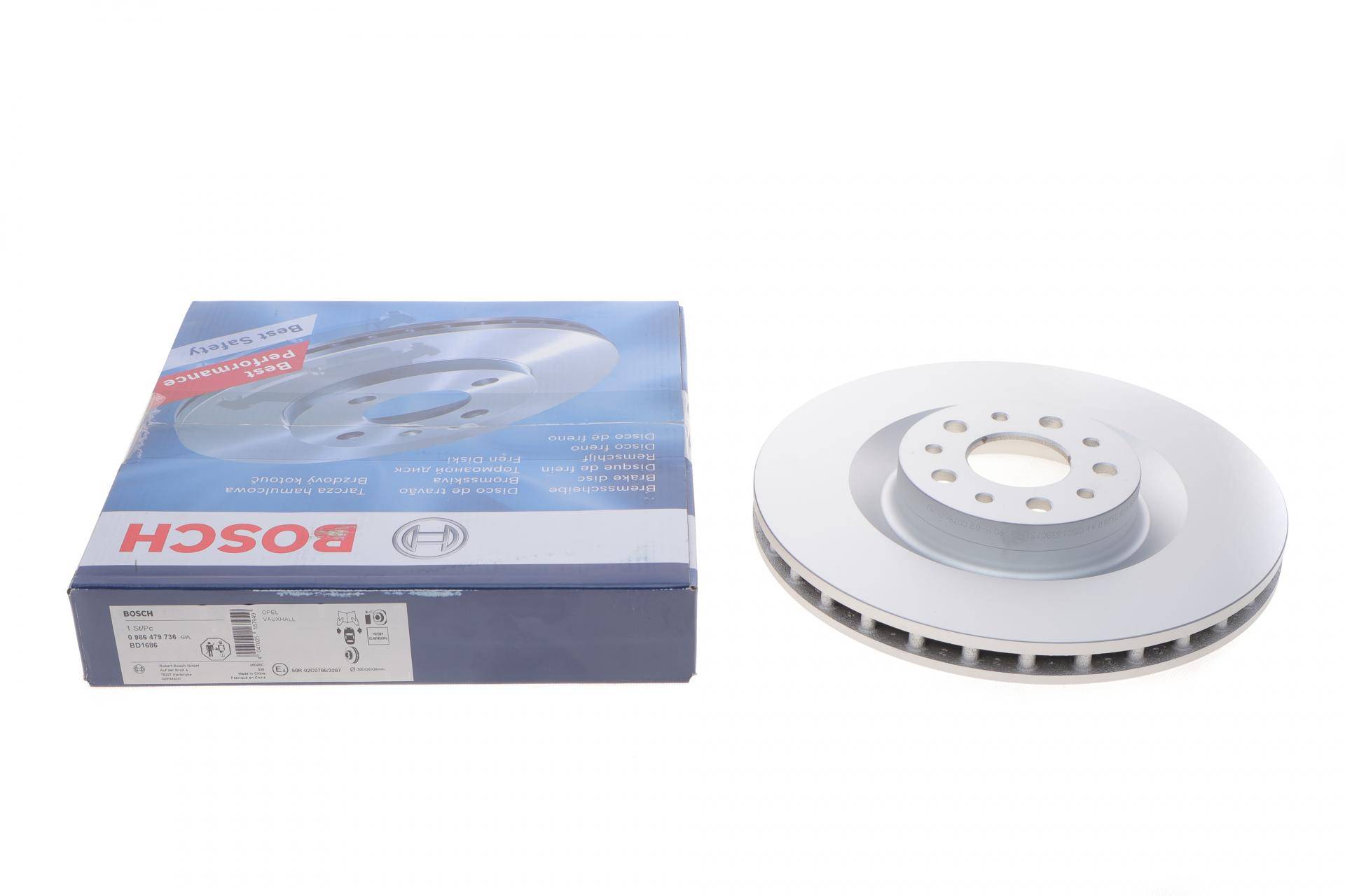 Диск гальмівний (передній) Fiat Doblo 10-/Opel Combo 12- (305x28) (з покриттям) (вентильований)