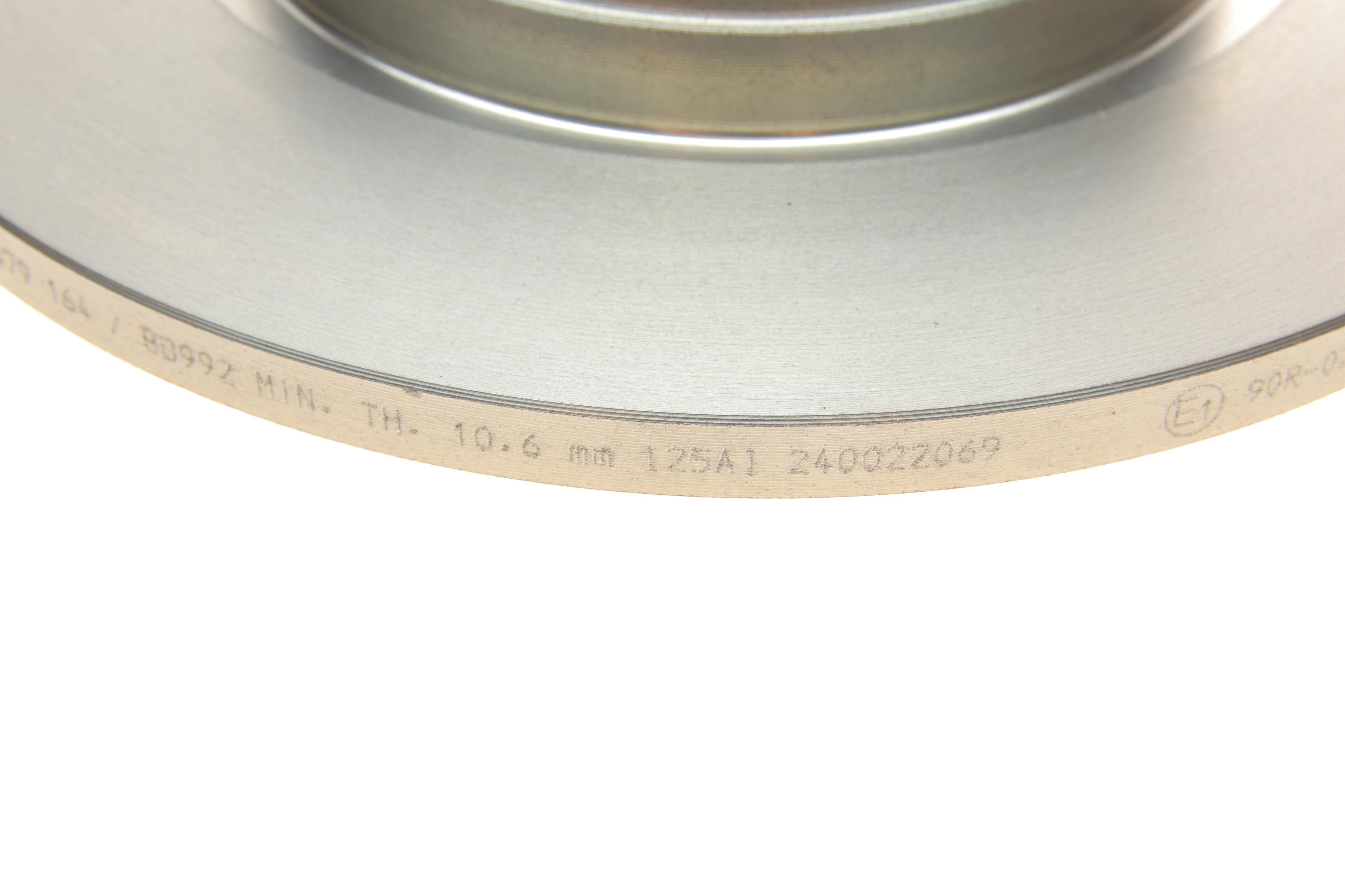 Диск гальмівний (передній) Renault Logan 04- (259x12)