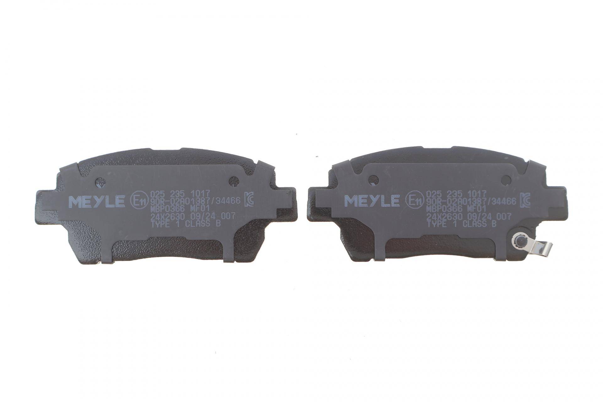 Колодки гальмівні (передні) Toyota Corolla 01-08/Prius 03-09/Yaris 99-05