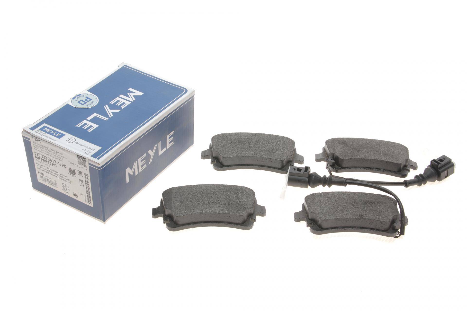 Колодки гальмівні (задні) VW T5 03- (TRW)