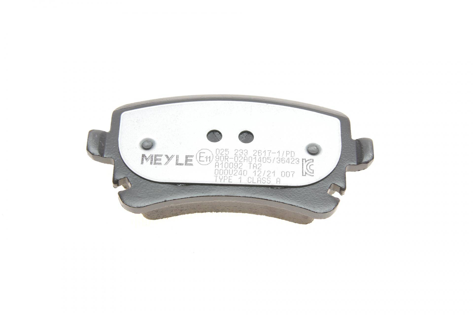 Колодки гальмівні (задні) VW T5 03- (TRW)