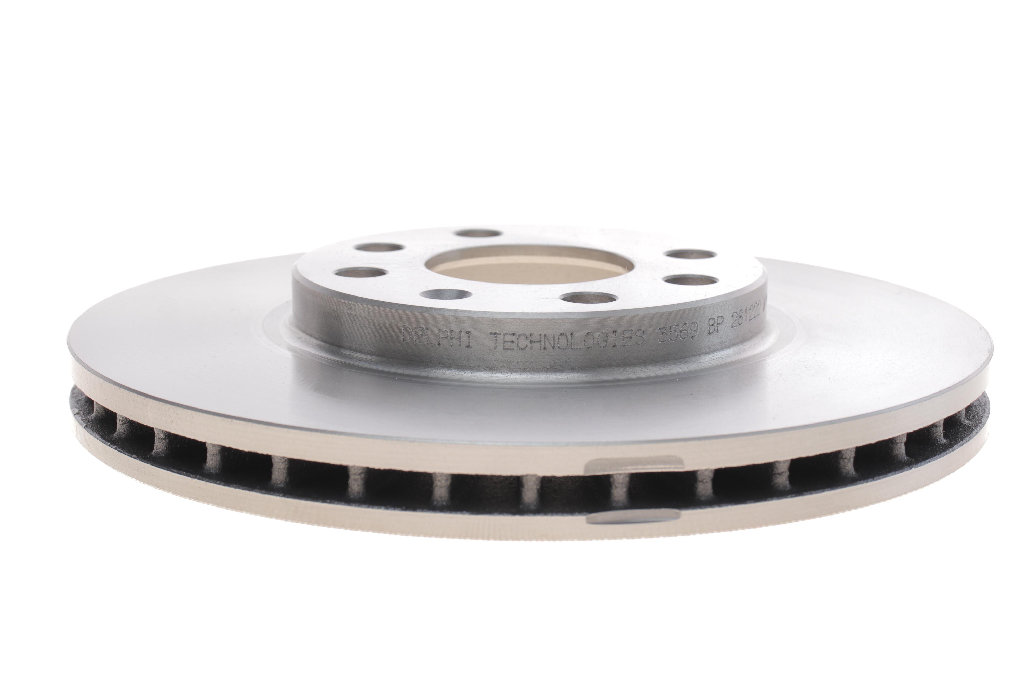 Диск гальмівний (передній) (к-кт 2шт) Daewoo Lanos/Opel Combo 97- (260x24) (з покрит.) (вентил.)