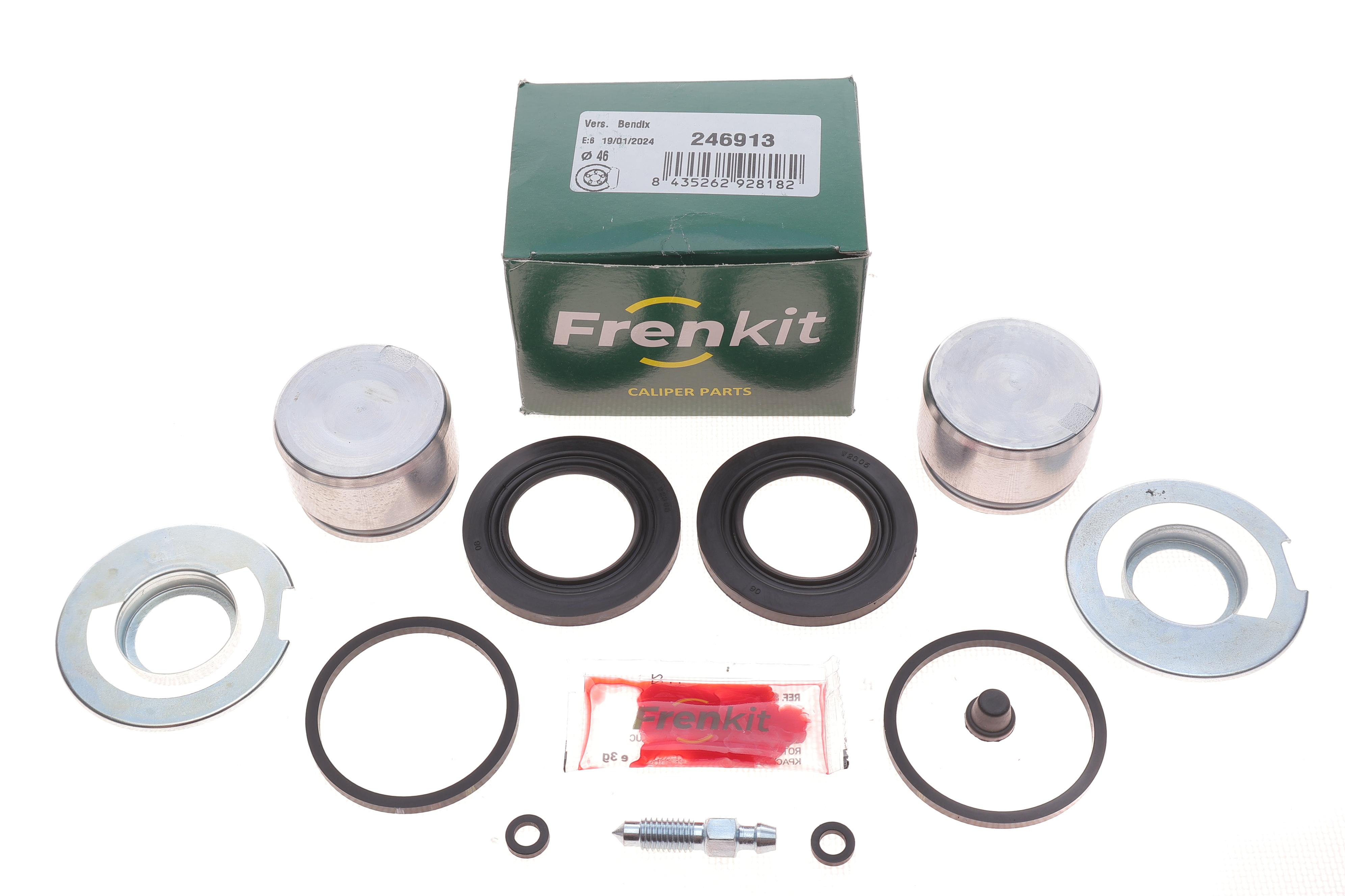 Ремкомплект супорта (заднього) MB E-class (W210) -03 (d=46mm) (+2 поршня) (Bendix)