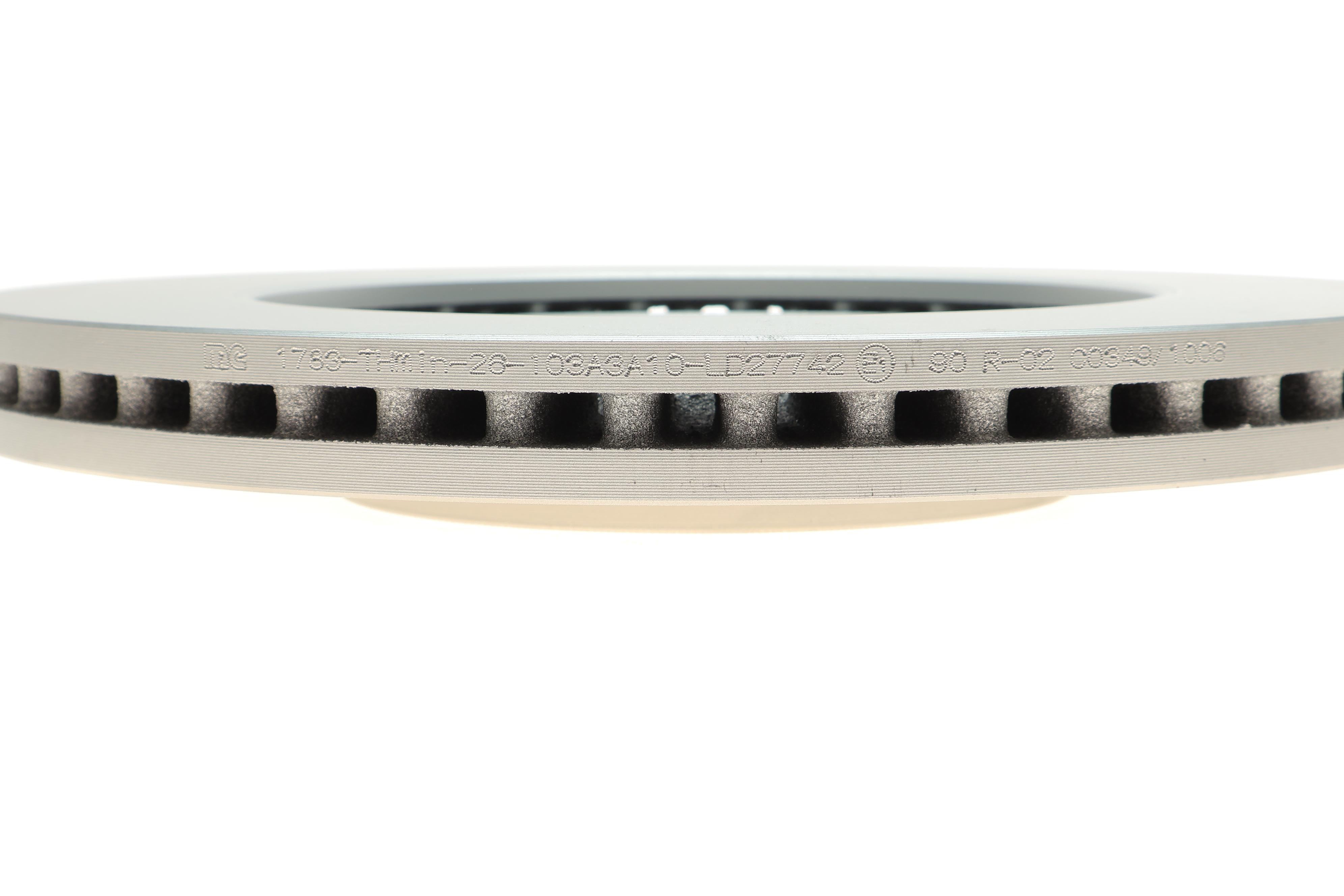 Диск гальмівний (передній) Nissan X-Trail/Renault Koleos 14- (320x28)