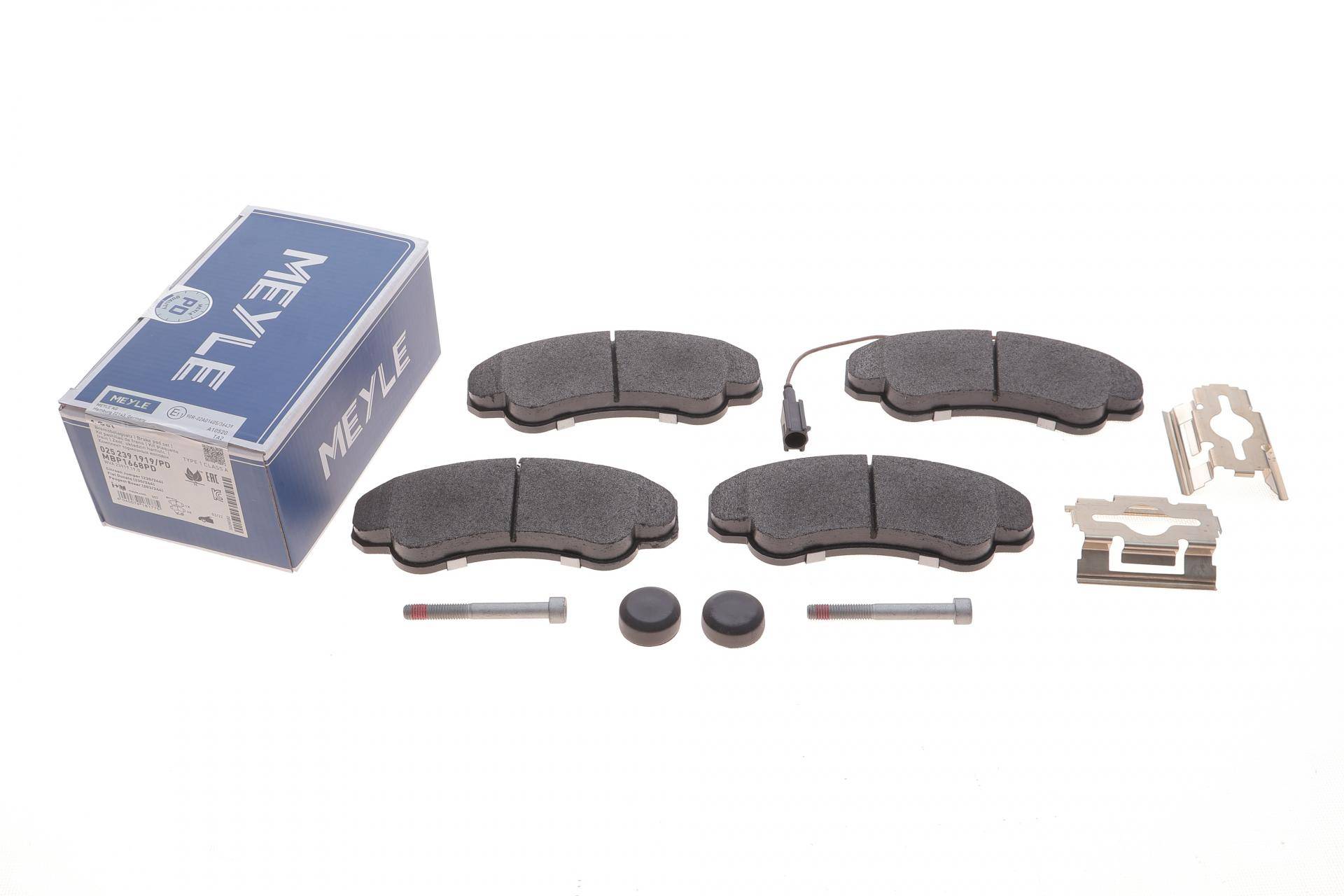 Колодки гальмівні (передні) Citroen Jumper/Fiat Ducato/Peugeot Boxer 02- R16