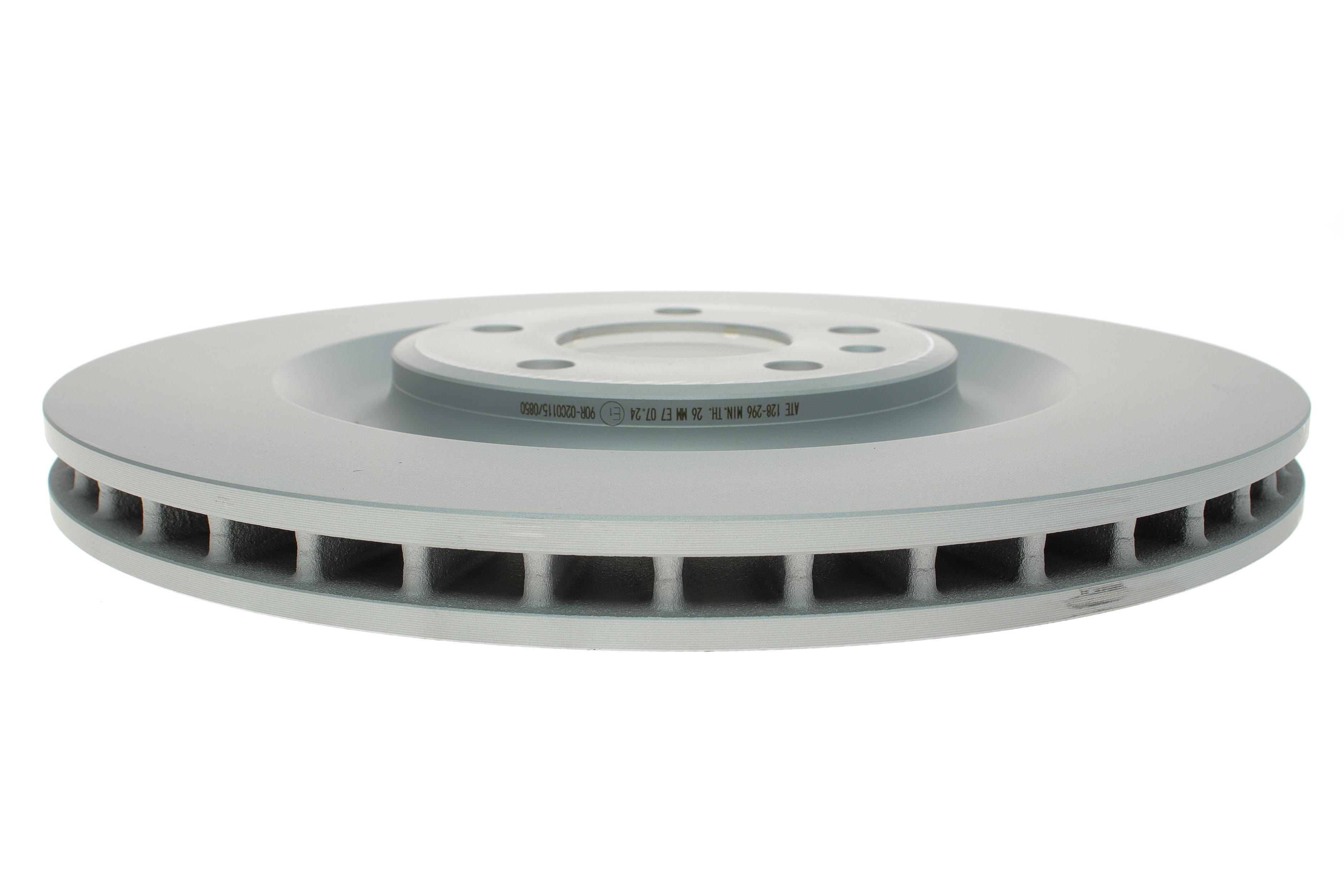 Диск гальмівний (задній) Audi Q7 15-/Q8 18-/VW Touareg 17- (350x28) (з покриттям) (вентильований)