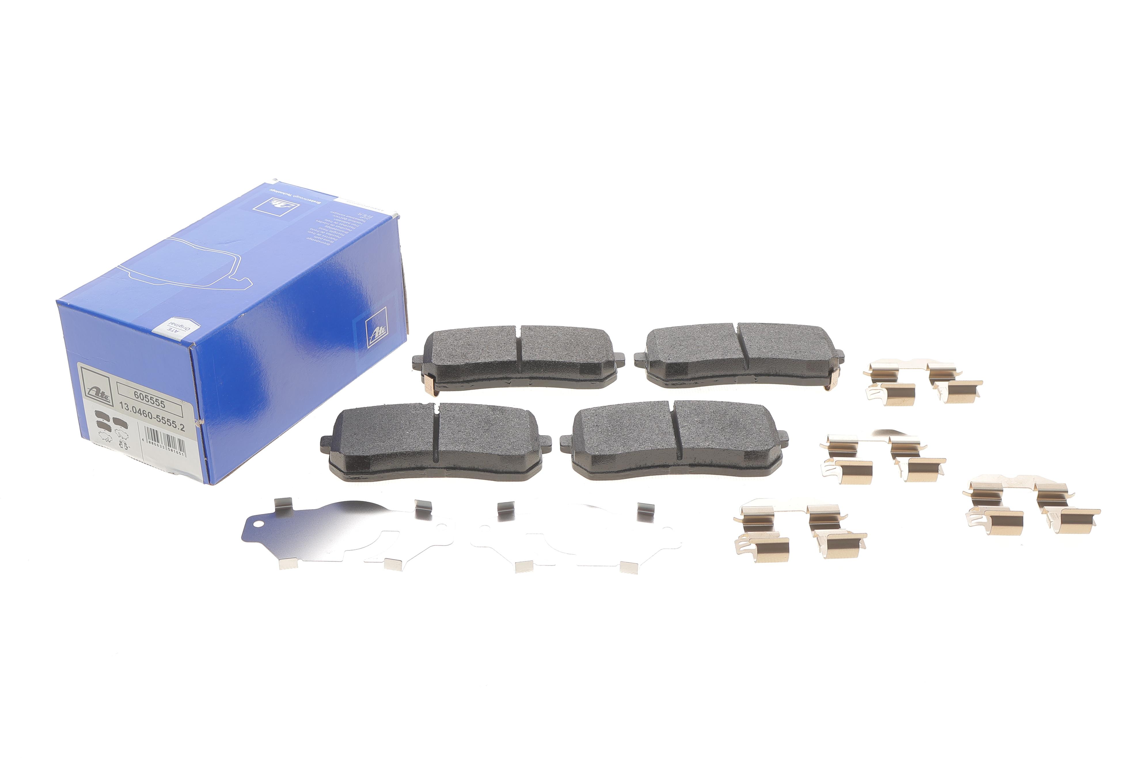 Колодки гальмівні (задні) Kia Sorento 15-20 (з аксесуарами)