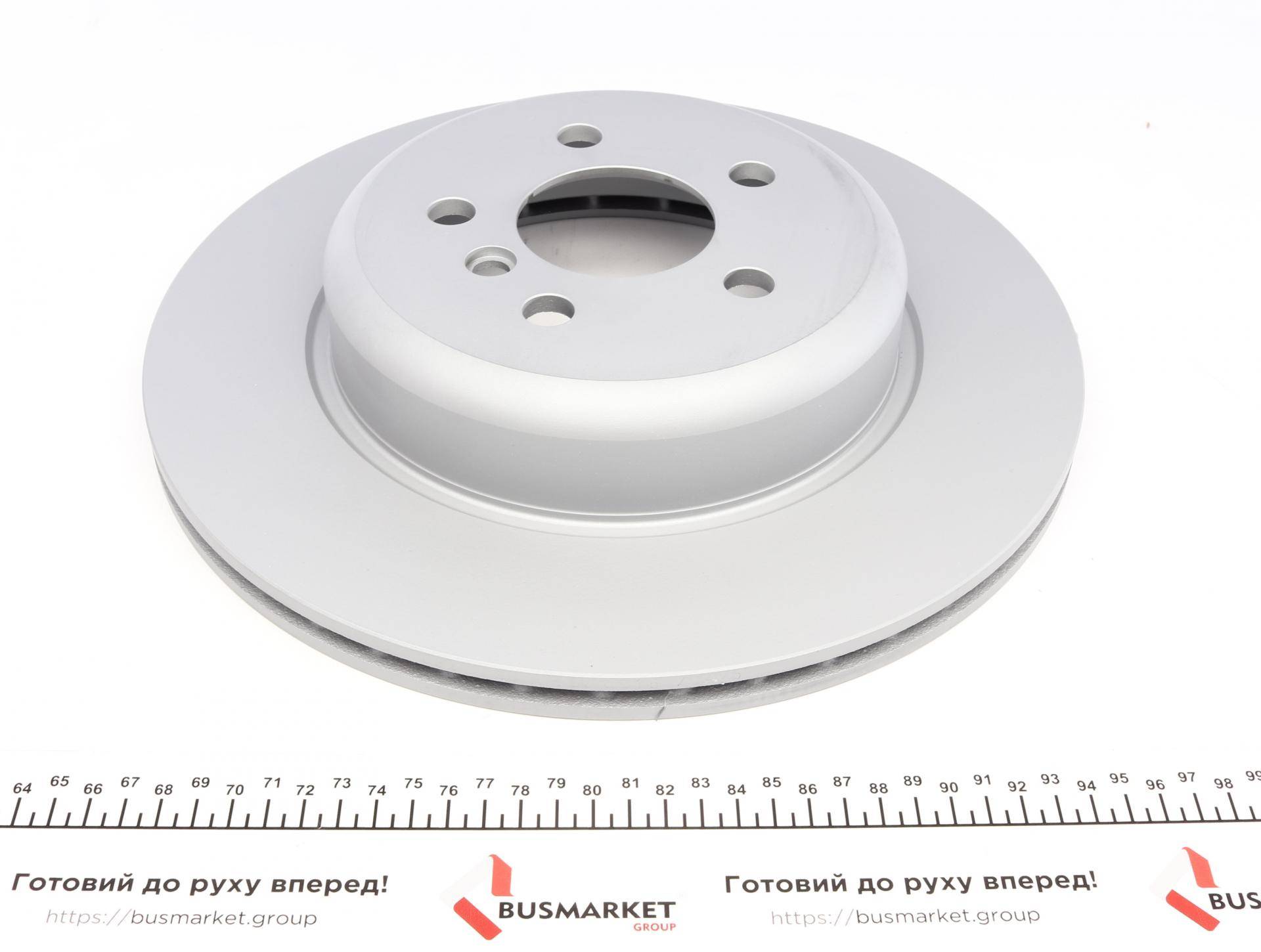 Диск гальмівний (задній) BMW 5 (G30/F90)/7 (G11/G12) 15- (R) (330x20) (з покриттям) (вентильований)