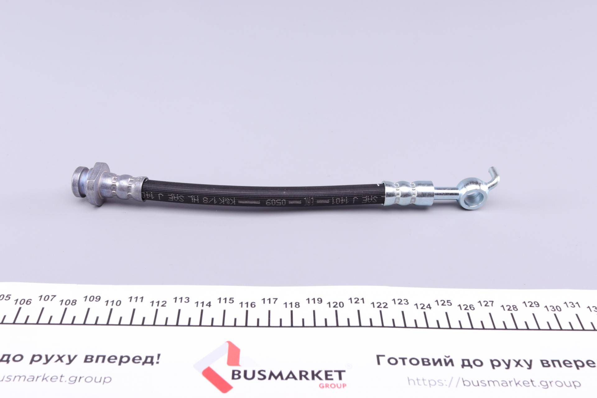 Шланг гальмівний (задній) Nissan Juke/Leaf 10- (R) (198mm) M10x1