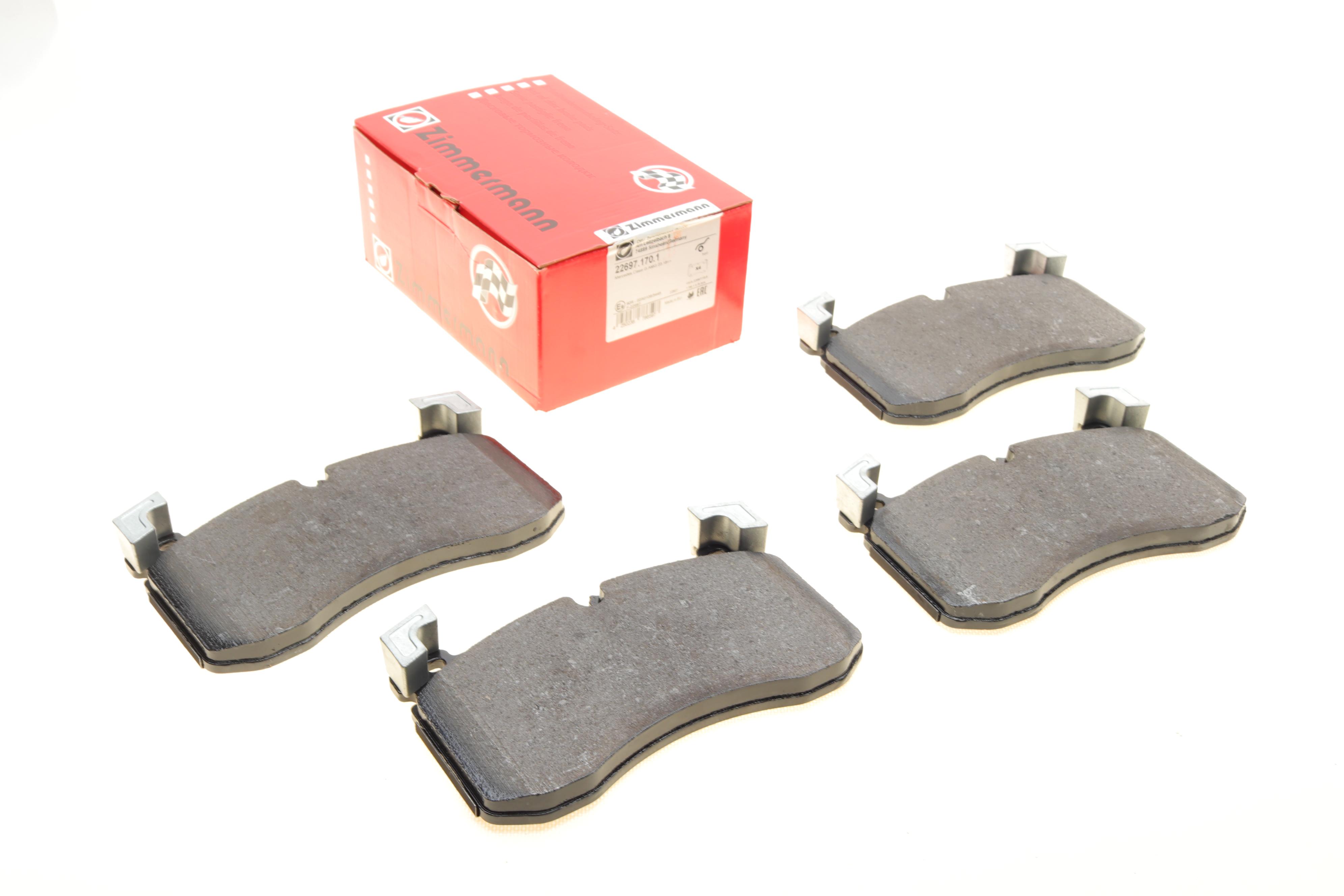 Колодки гальмівні (передні) MB GLE (V167/X167)/G-class (W463) 18- (Brembo)