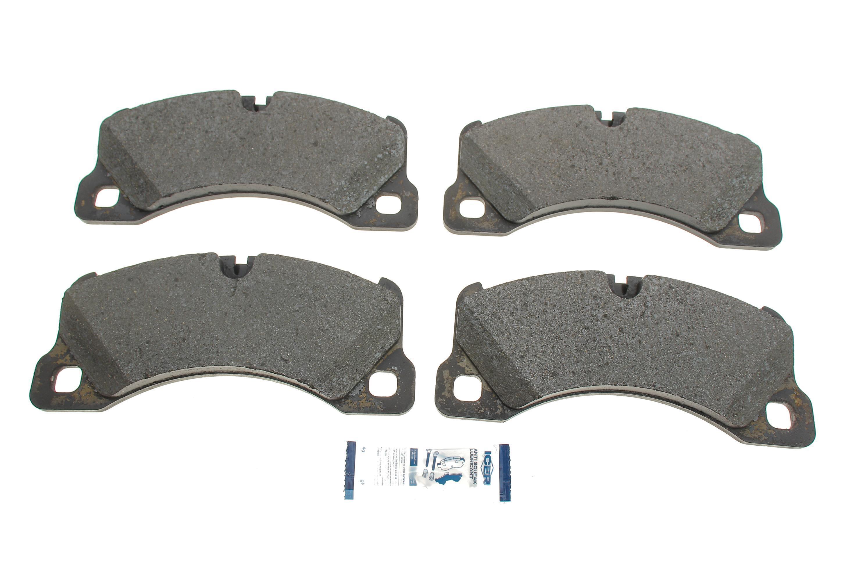 Колодки гальмівні (передні) Porsche Cayenne 02-/Macan 14-/Panamera 10-16/VW Touareg 02-