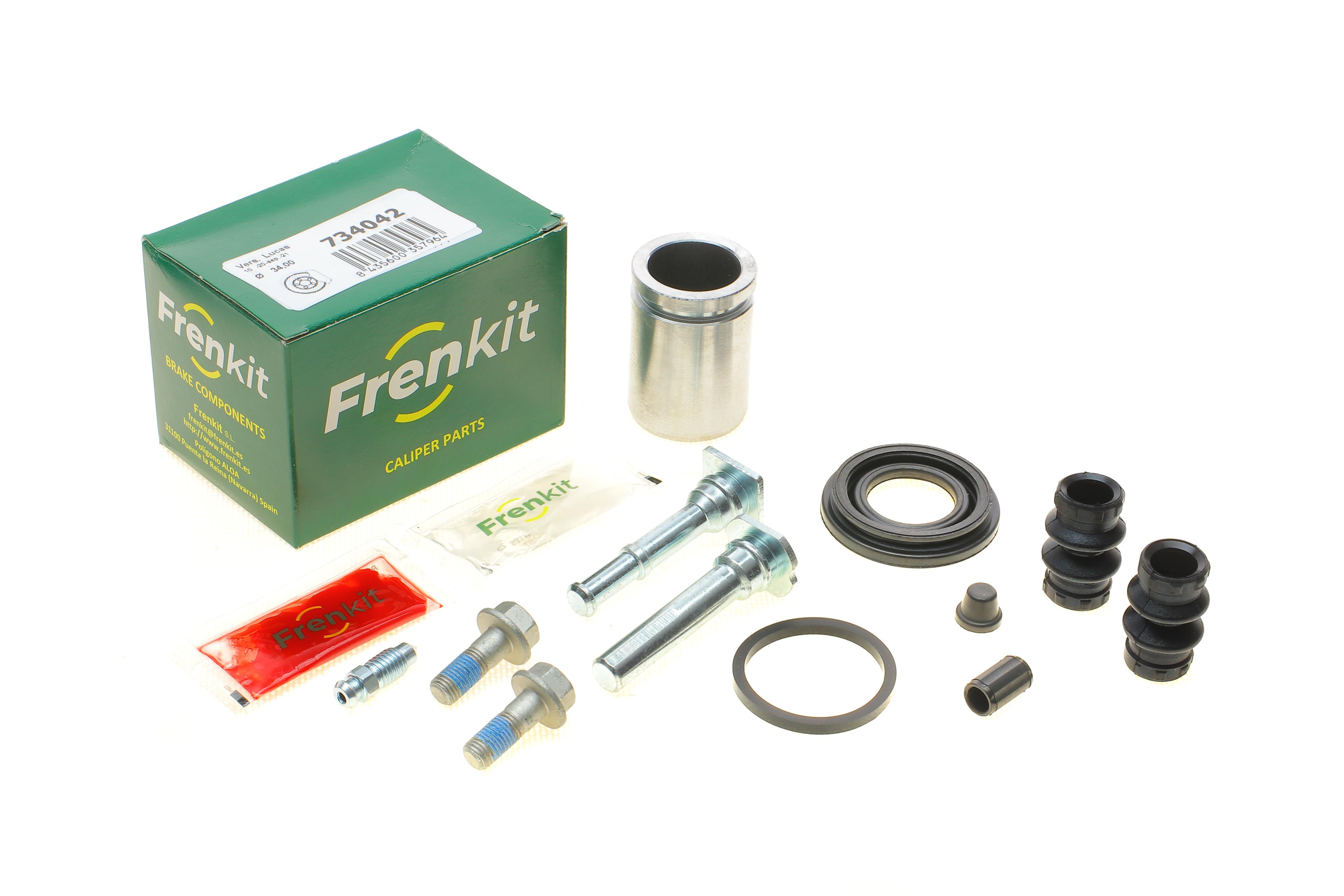 Ремкомплект супорта (заднього) Toyota Corolla 01-04 (d=34)(+ поршень/направляюча)(Lucas)