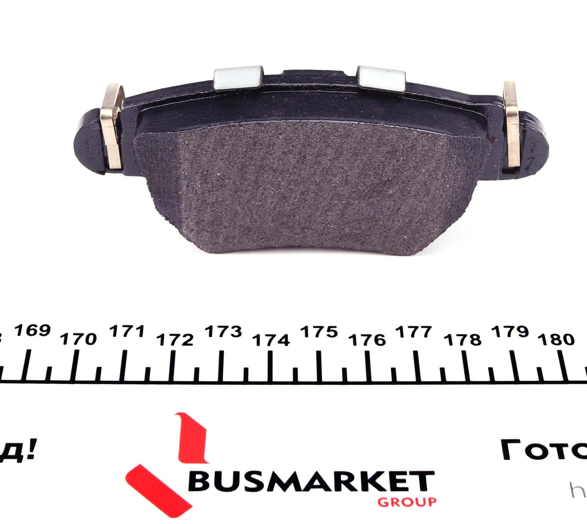 Колодки гальмівні (задні) Opel Astra G/Zafira A 98-09 (Bosch)