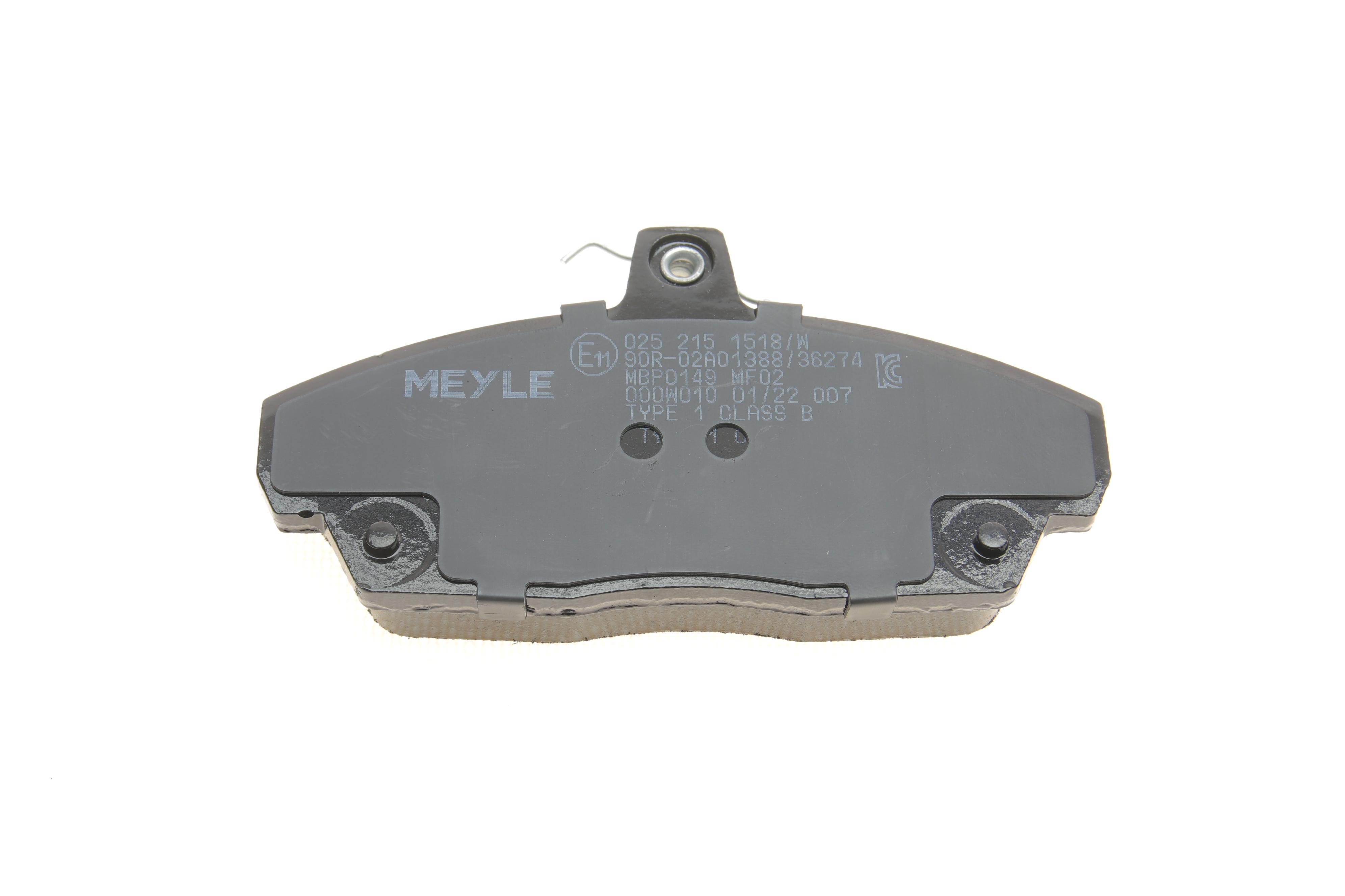 Колодки гальмівні (передні) Honda Civic VI/VII -05