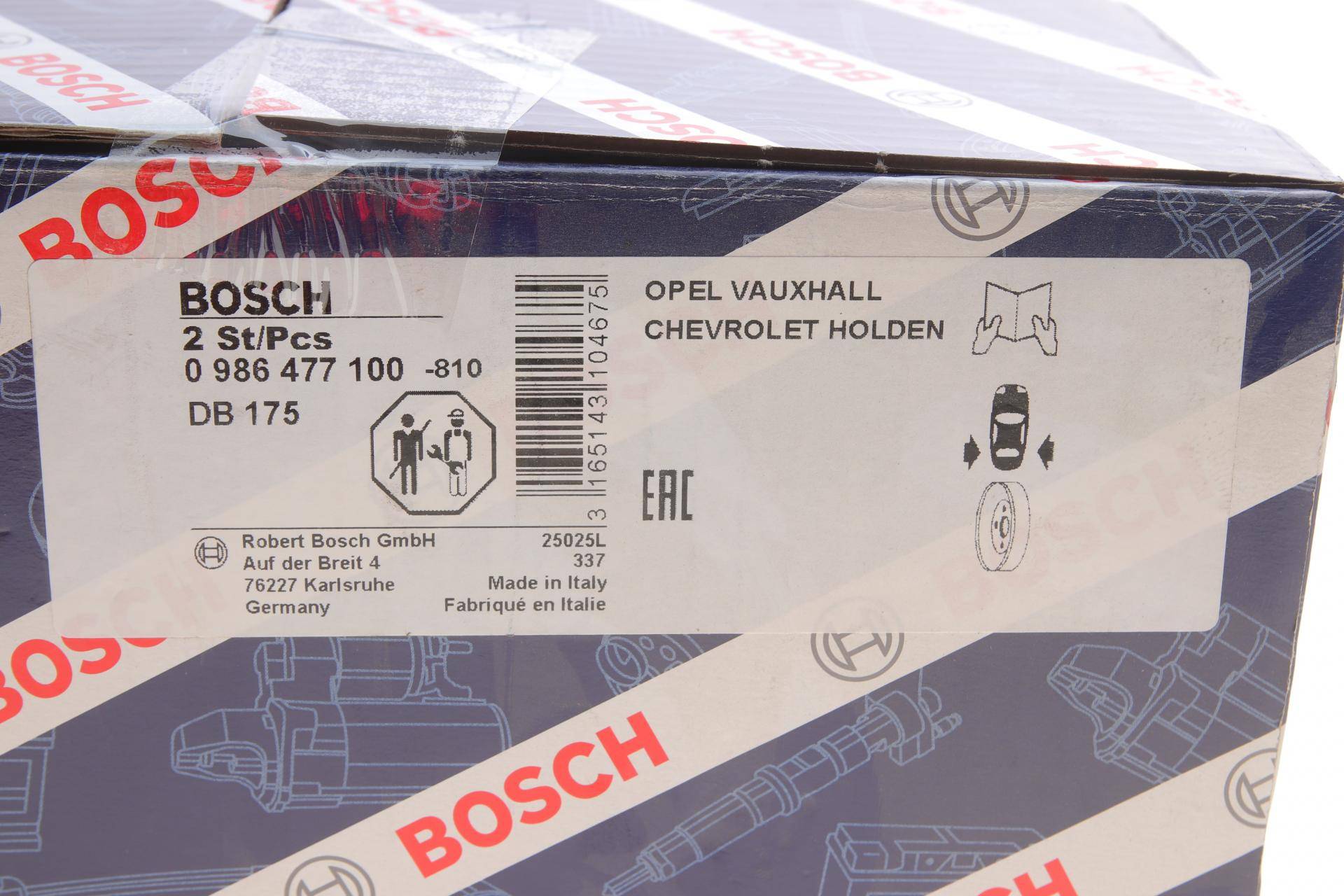 Барабан гальмівний (задній) Opel Combo 1.3 CDTI/1.6/1.7 DI 01-