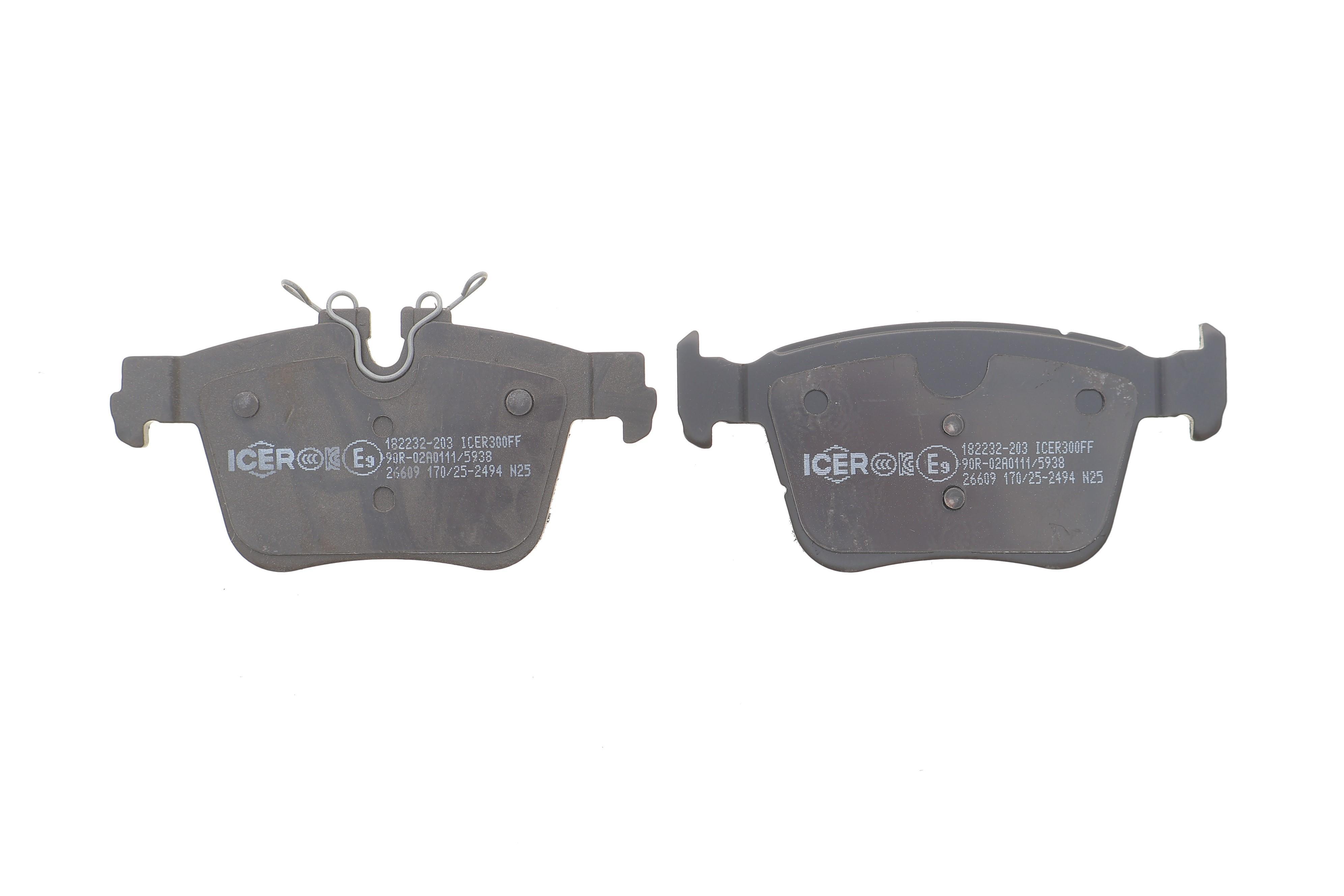 Колодки гальмівні (задні) Volvo S60/V60 18-/S90/V90/XC60 16-/XC90 14- (к-кт)