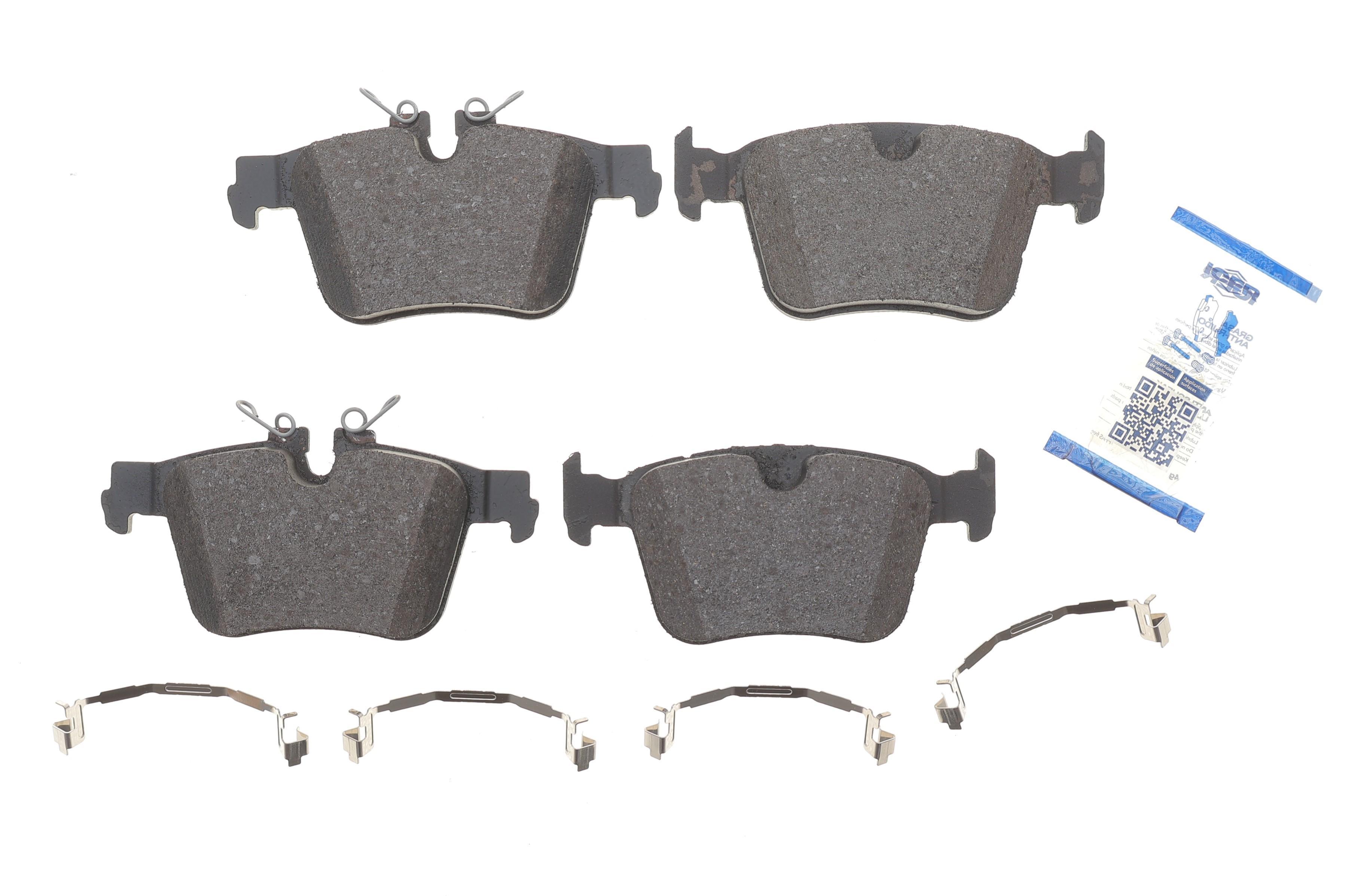 Колодки гальмівні (задні) Volvo S60/V60 18-/S90/V90/XC60 16-/XC90 14- (к-кт)