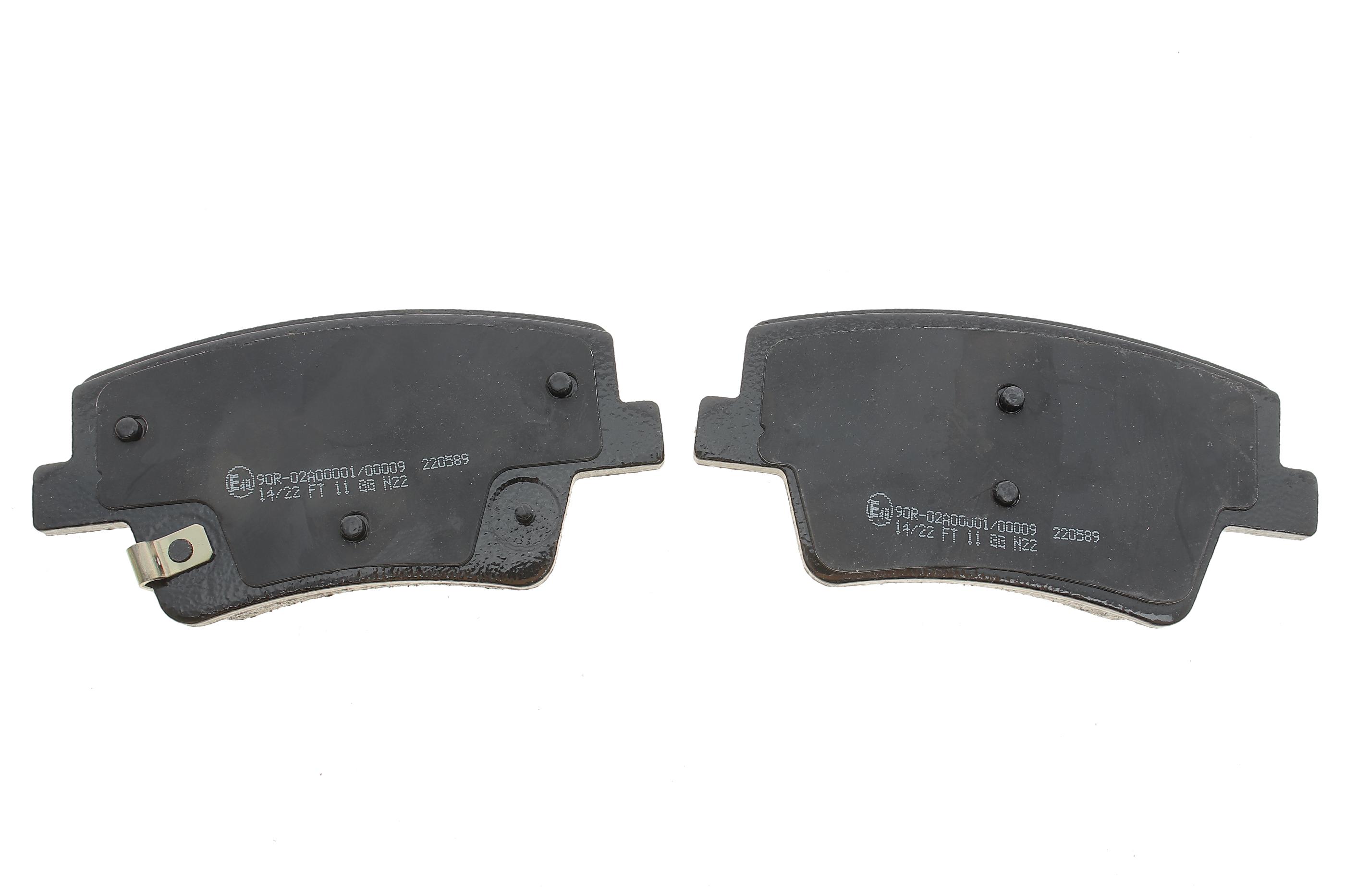 Колодки гальмівні (задні) Hyundai Santa Fe IV 18- (+ датчики)