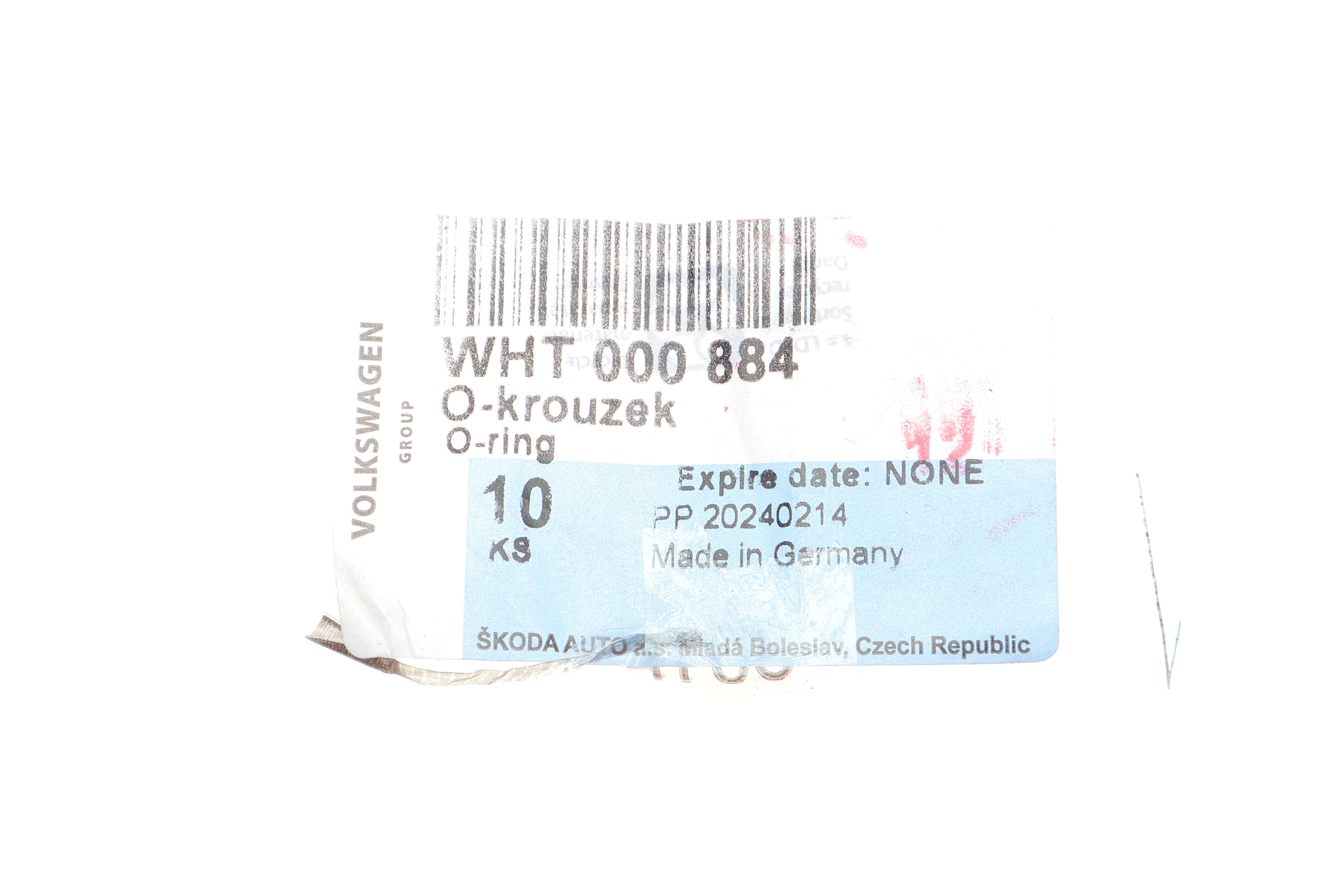 Прокладка форсунки ущільнююча VW Caddy III/IV 1.6/2.0 TDI Crafter 2.0 TDI 10- (кільце)