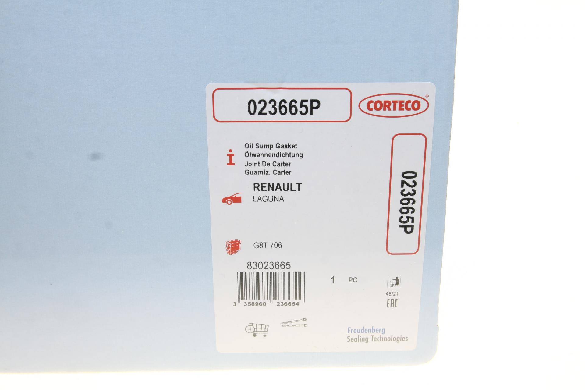 Прокладка піддону Renault Master 2.5dci 01-