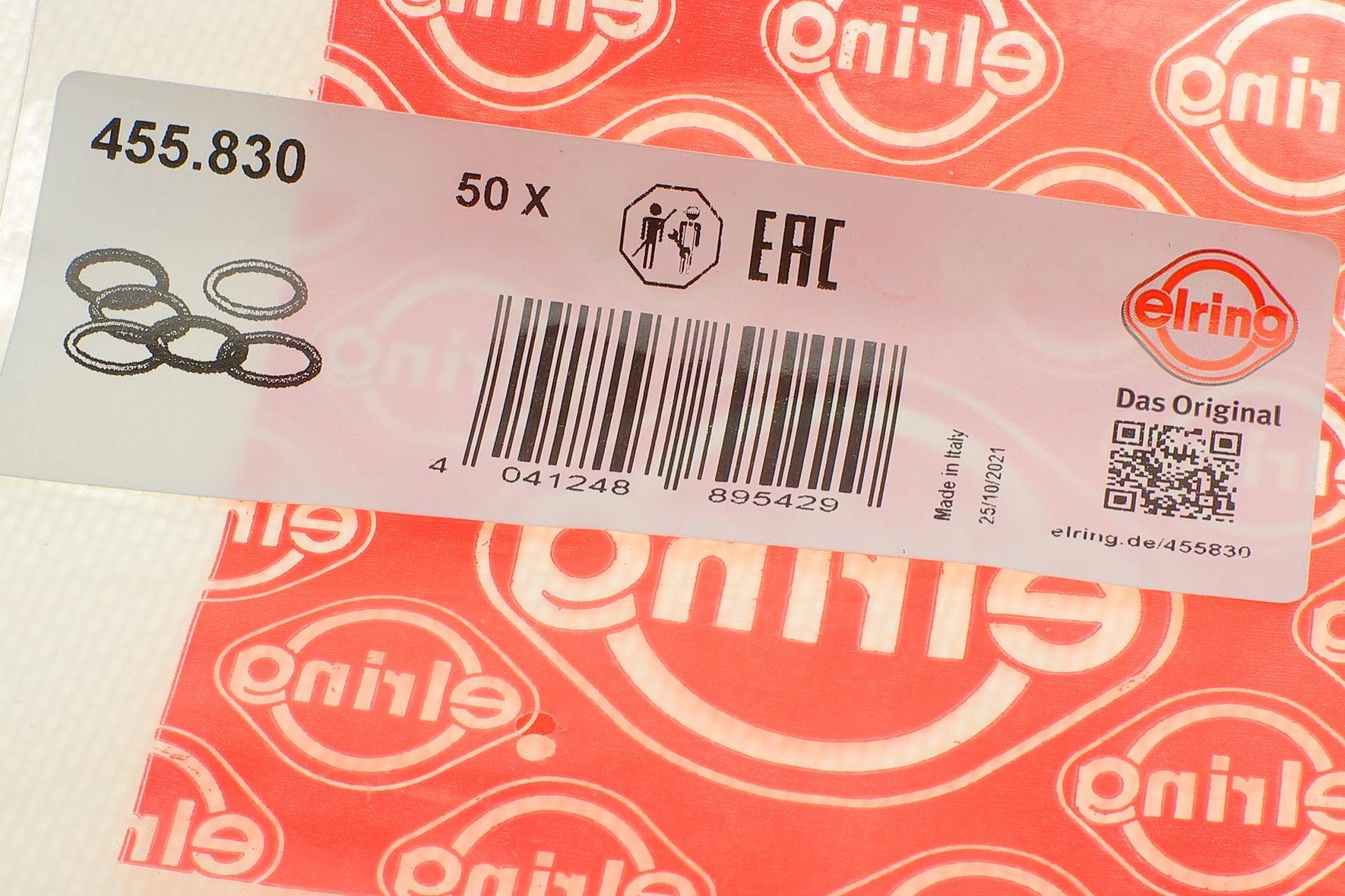 Прокладка форсунки ущільнююча MB Sprinter 906 2.2-3.0CDI (кільце на злив)