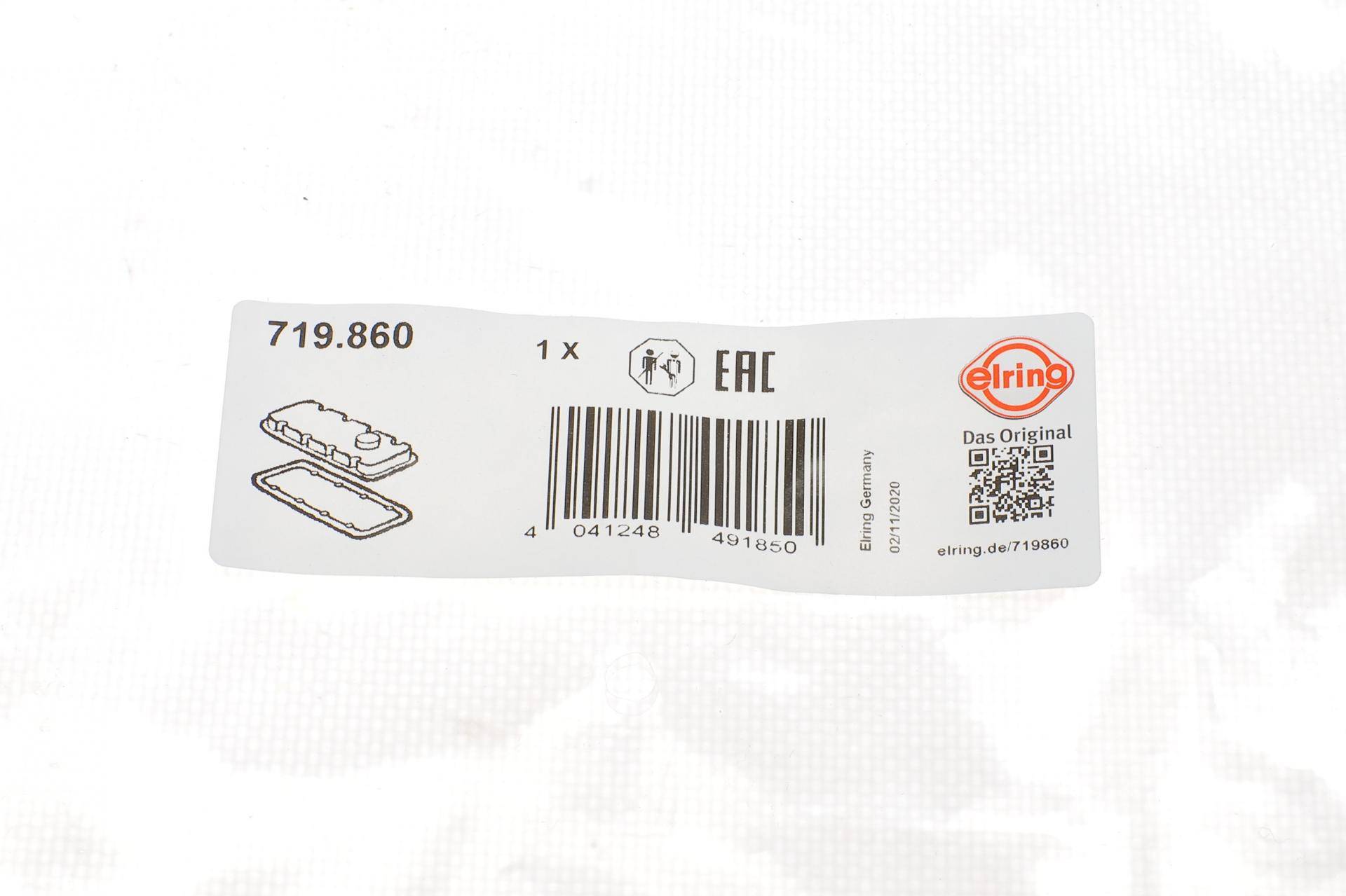 Прокладка кришки клапанів Mazda 3/6 2.0D 02-10