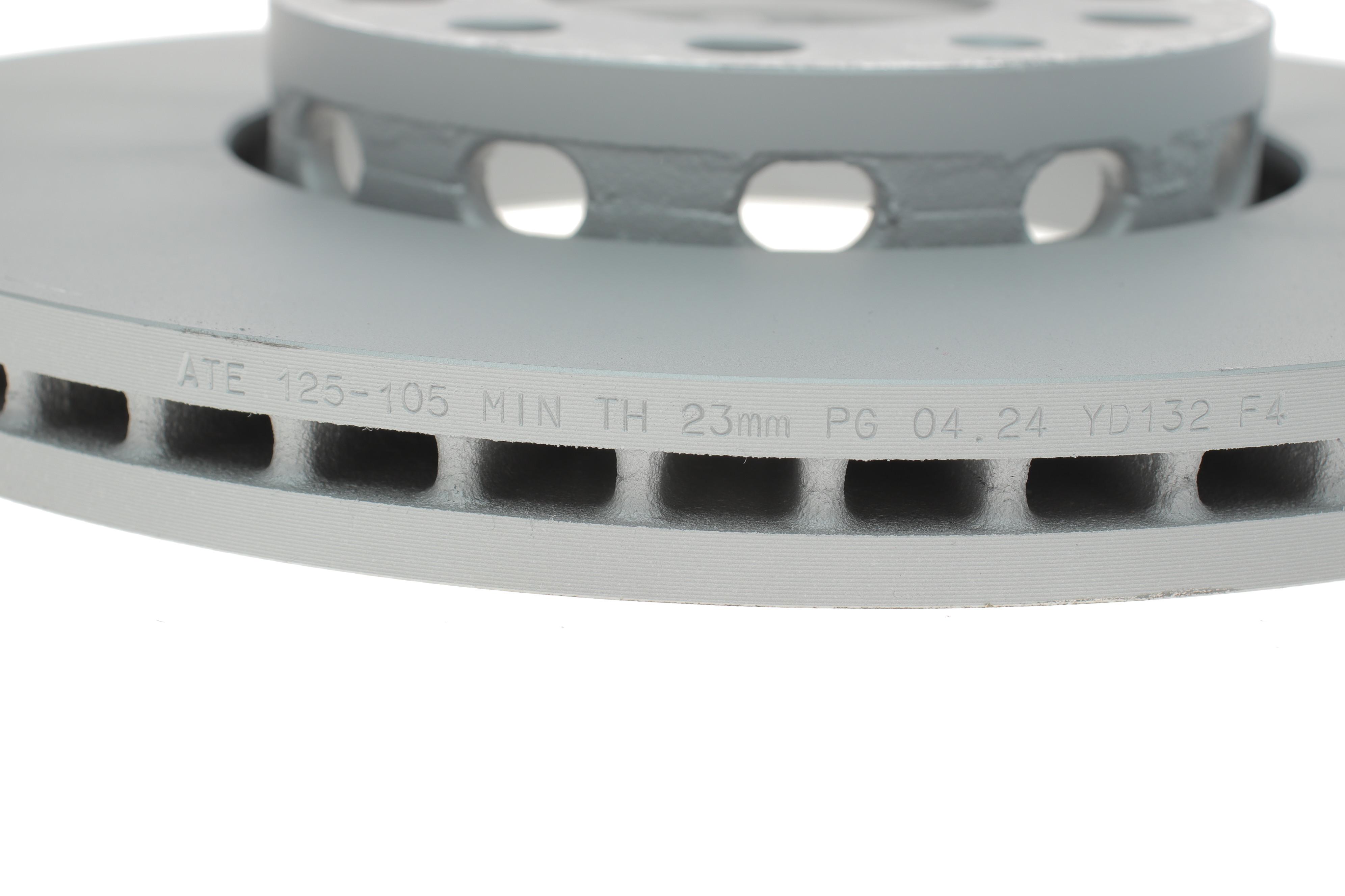 Диск гальмівний (передній) Audi A4/A6/VW Passat 95-08/Skoda Superb 02-08 (288x25) (з покр. )(вент.)