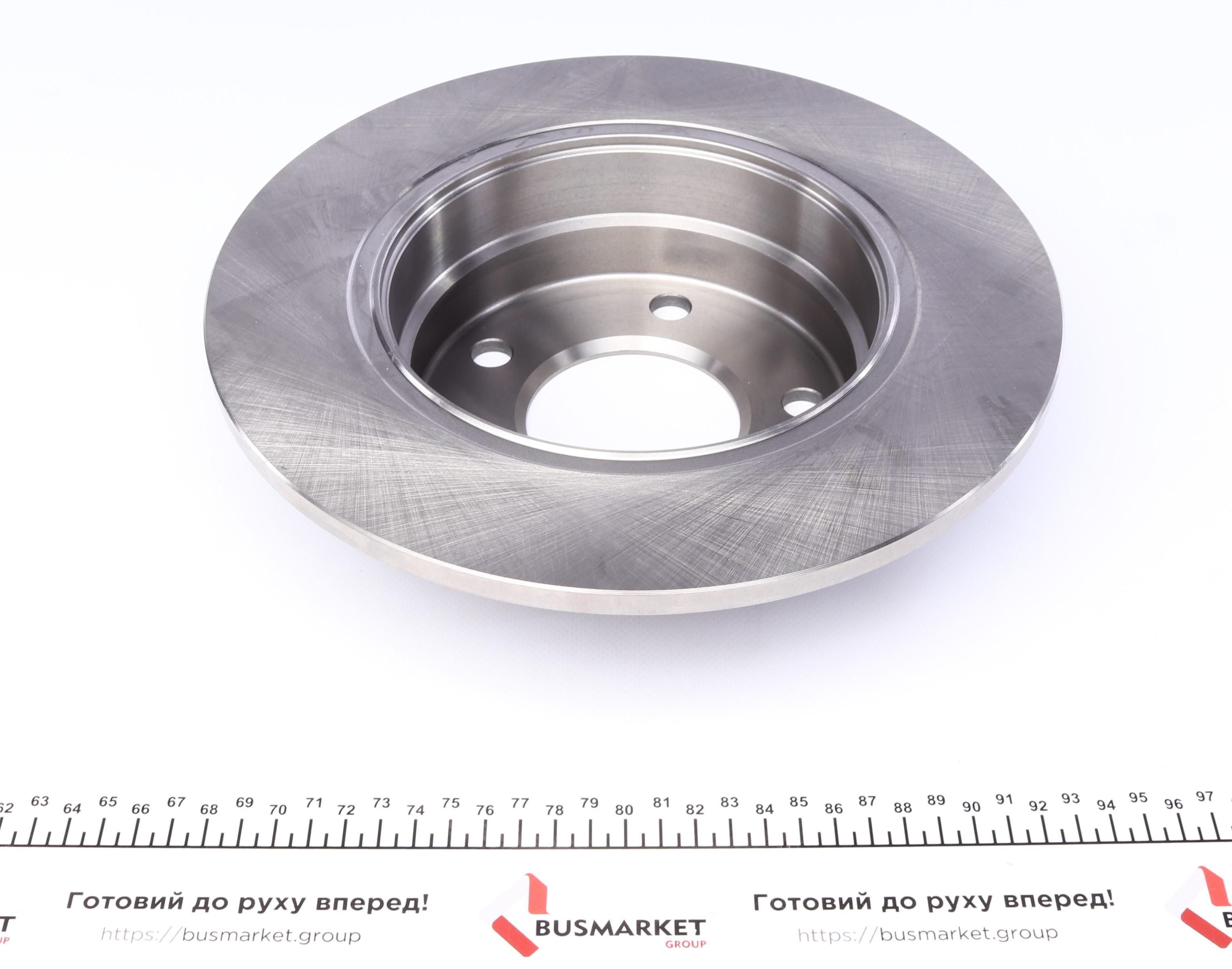 Диск гальмівний (задній) BMW 1 (E81/E87) 04-11 (280x10)