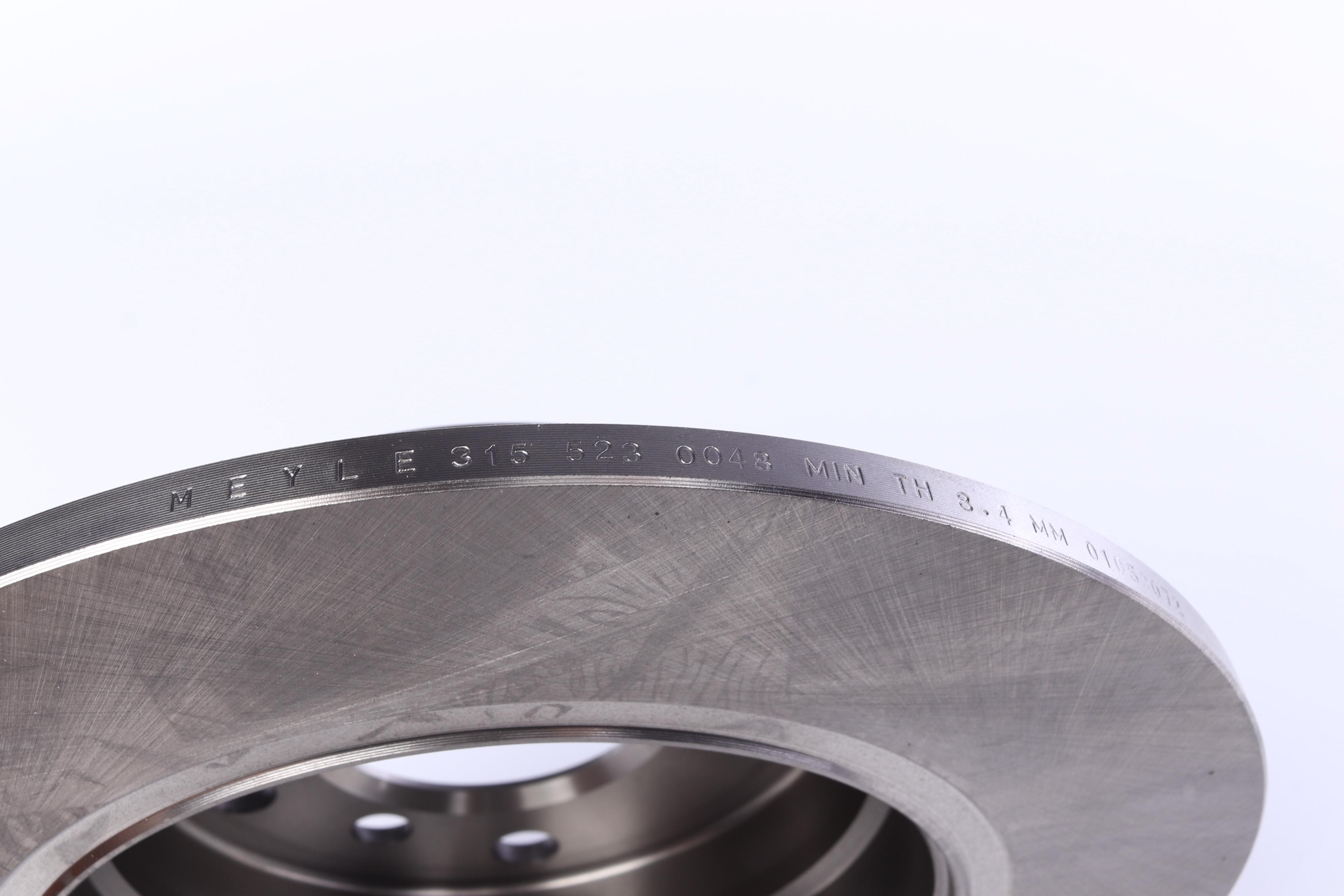 Диск гальмівний (задній) BMW 1 (E81/E87) 04-11 (280x10)