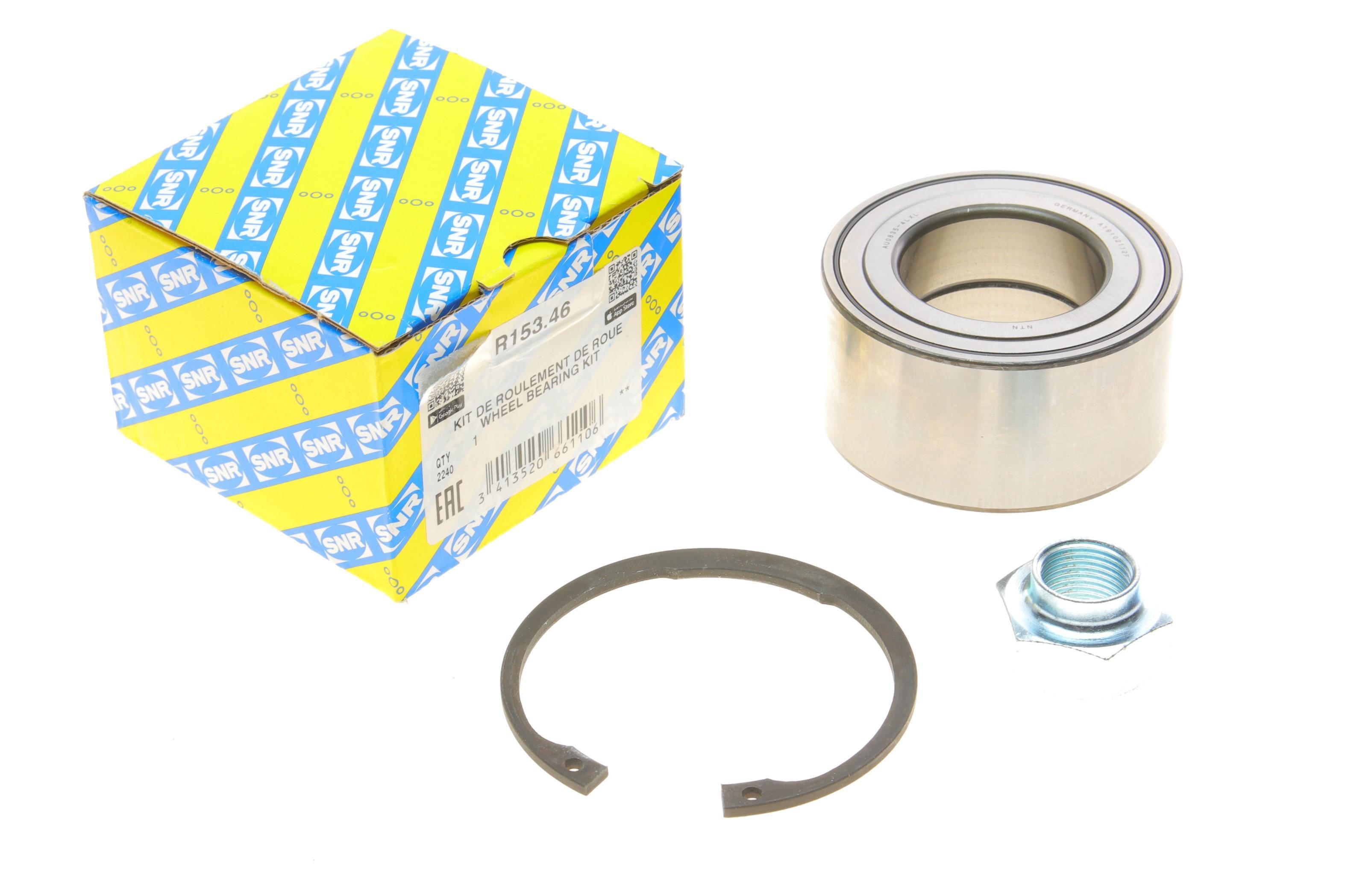 Підшипник маточини (передньої) Opel Agila 1.3 CDTI 00-08 (40x72x36/37)