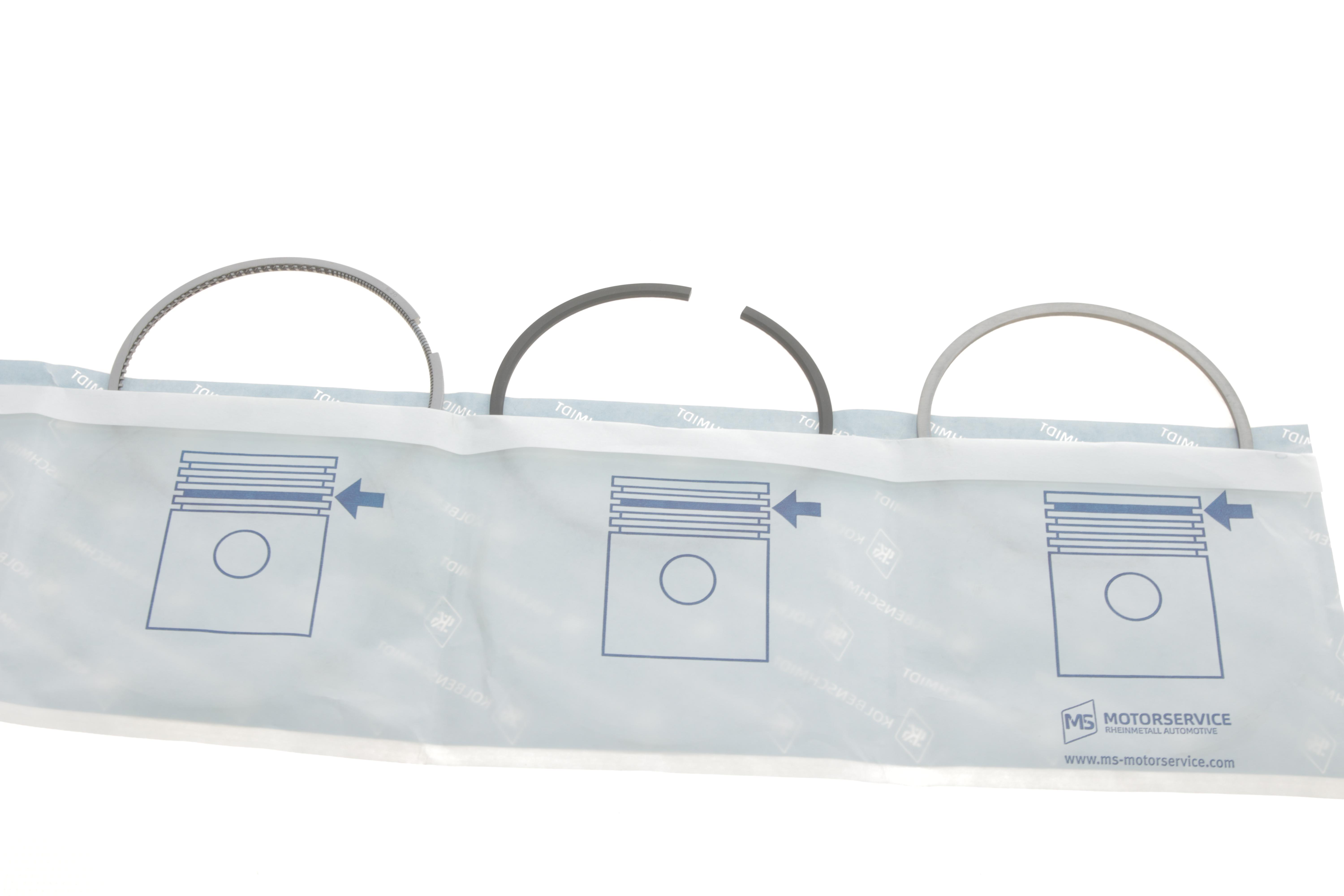 Кольца поршневые Audi 100/A6/VW LT/T4 2.5TDI 90-06 (81.51mm/+0.50) (2.5-2-3)