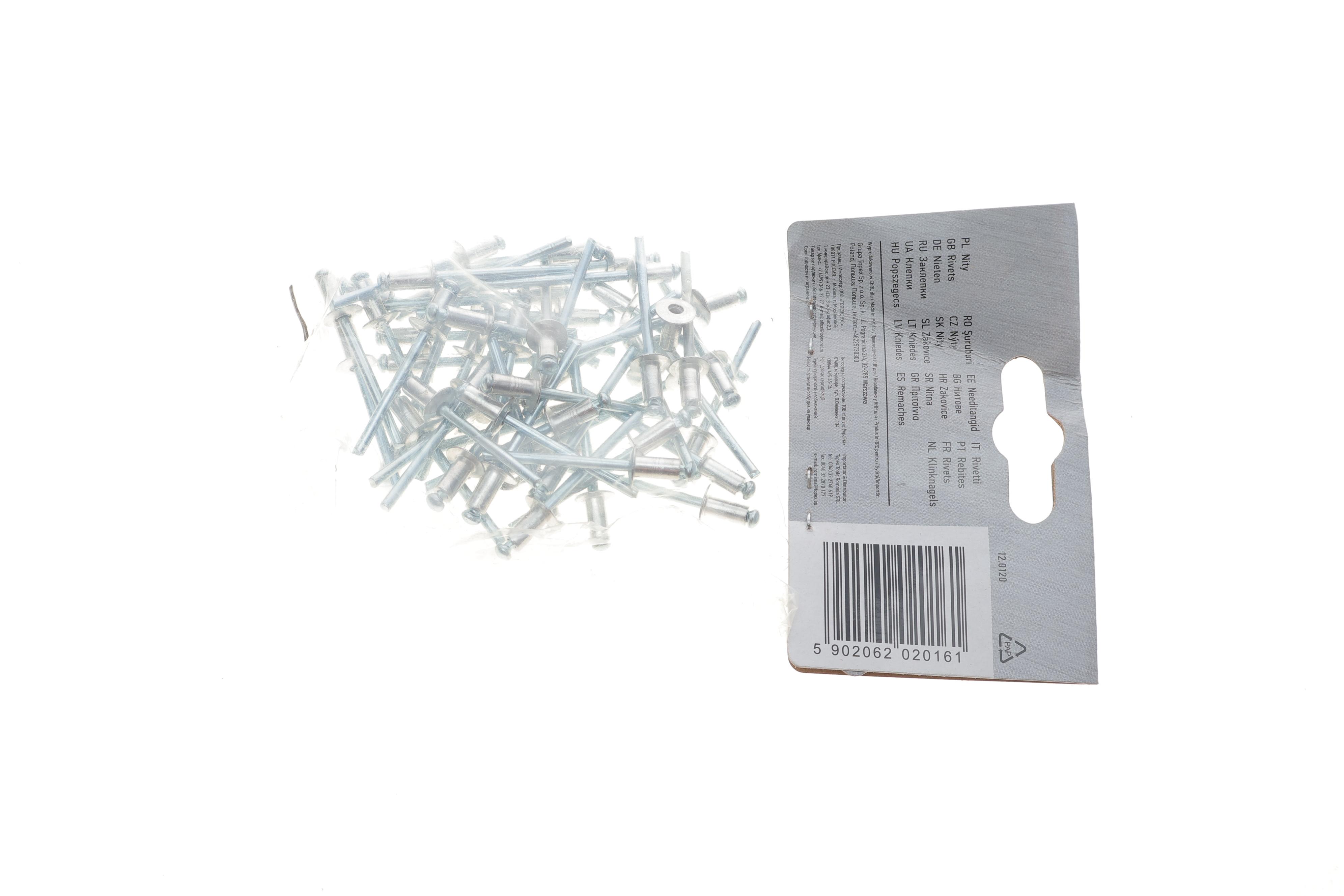 Заклепка Ø4x8 mm 50 од.