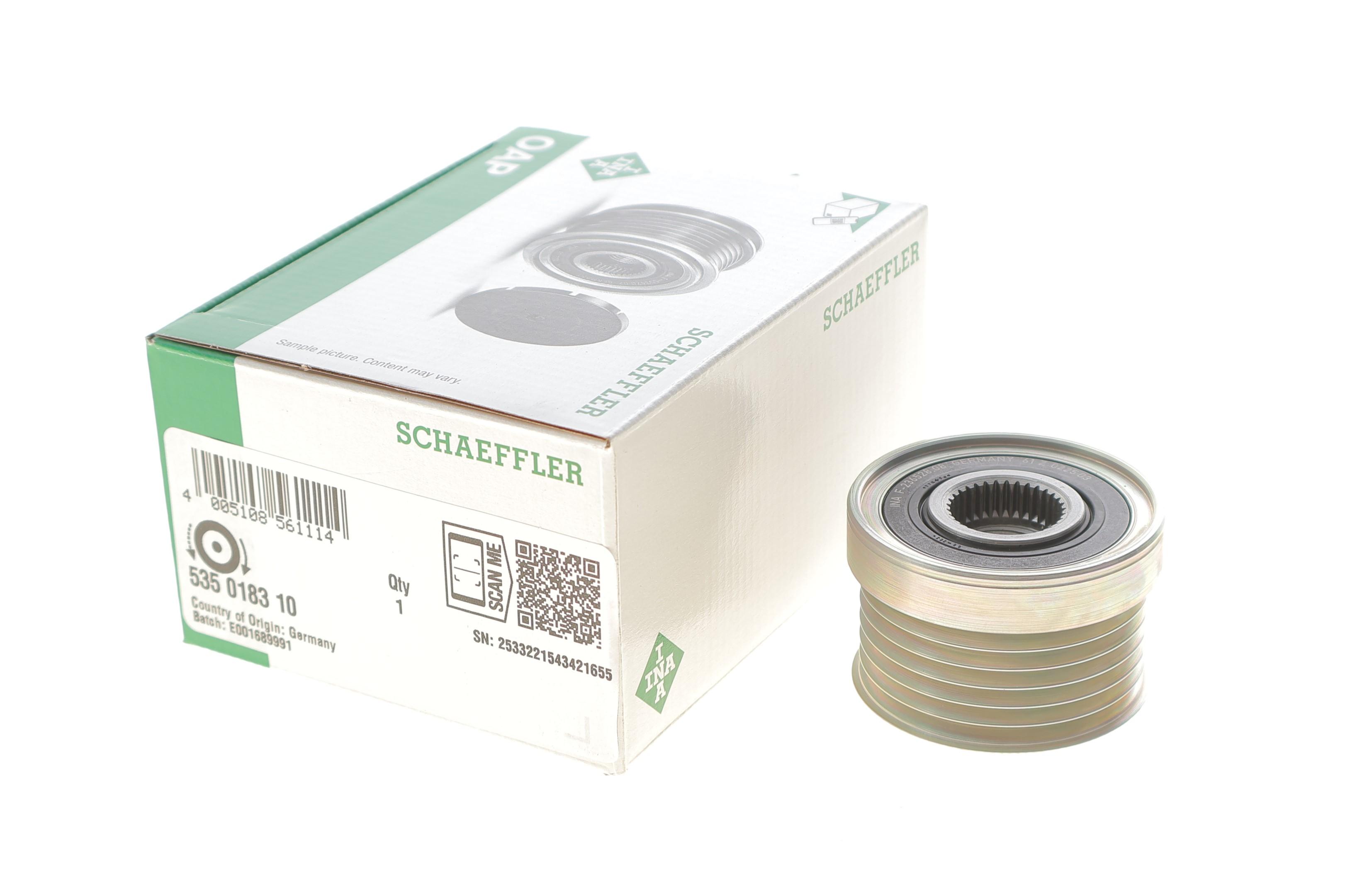 Шків генератора BMW 3 (E36/E46)/5 (E60)/X5 (E70) 1.6-3.5i -12 (6PK), N40/N45/N46/N52/N53