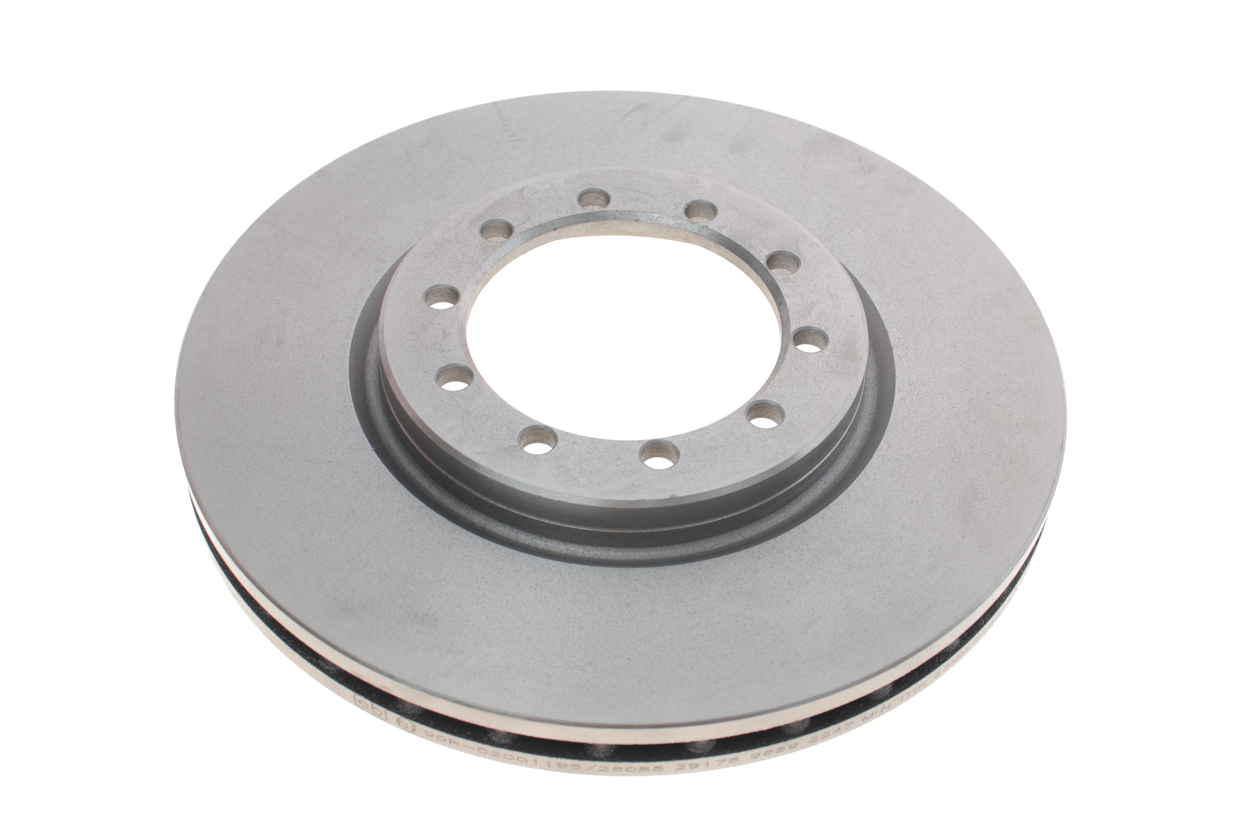 Диск гальмівний (передній) Renault Mascott 99- (290x26)