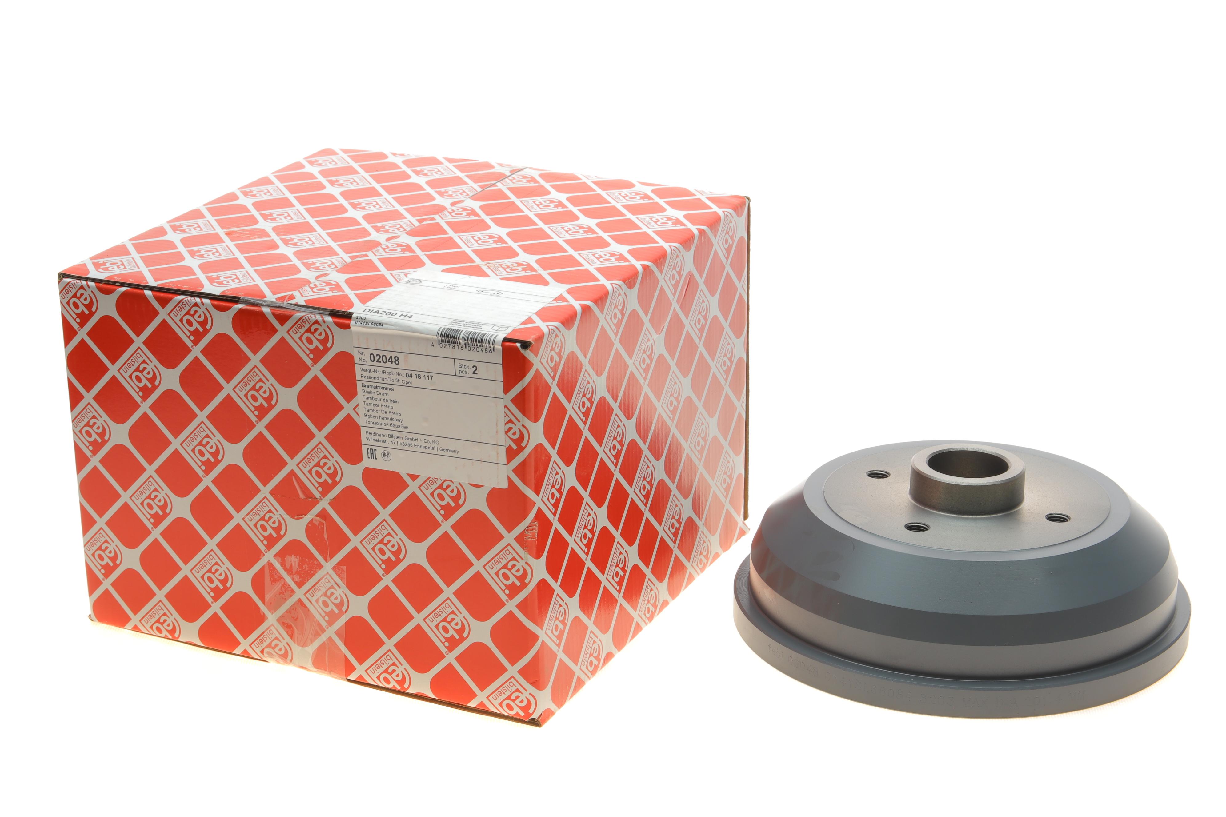 Барабан гальмівний (задній) Opel Corsa 82-11